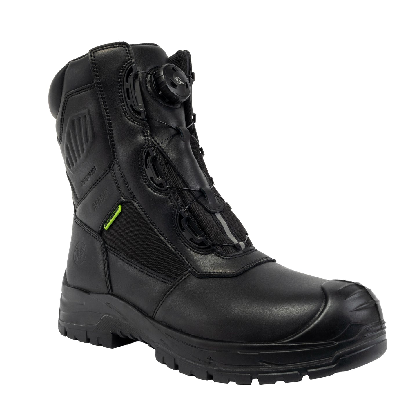 Apache Richmond Mens Wide Fit Waterproof Work Safety Combat Boots Size 3-16