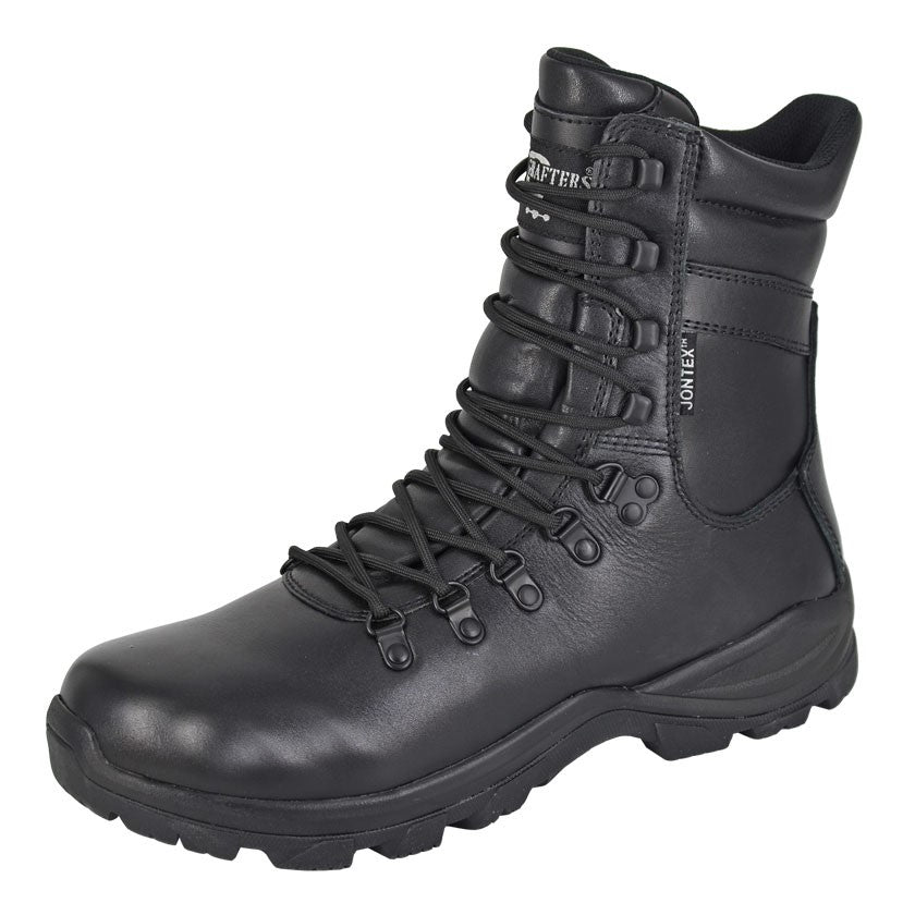 Grafters M164A Commander Mens Black Waterproof Military Cadet Combat Boots
