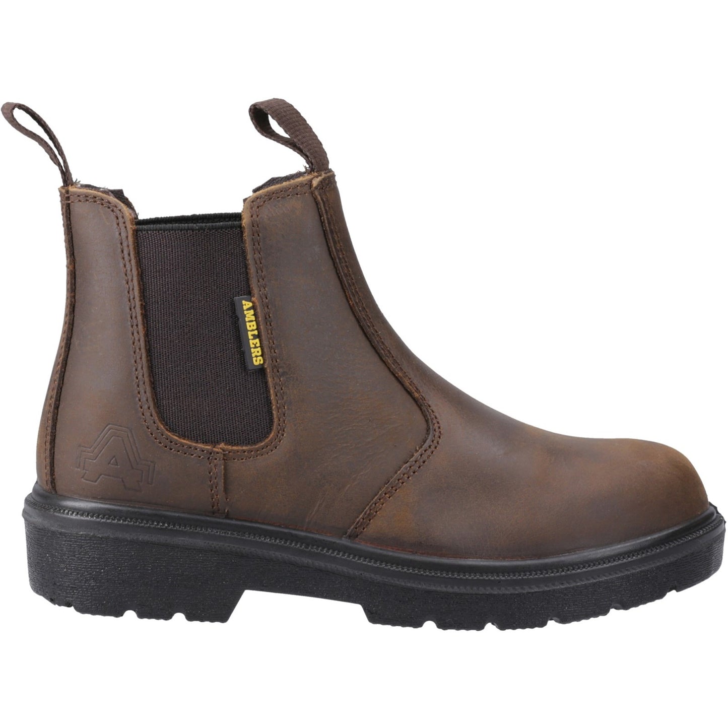Amblers FS128 Hardwearing Pull On Chelsea Safety Dealer Boots Sizes 3 to 15