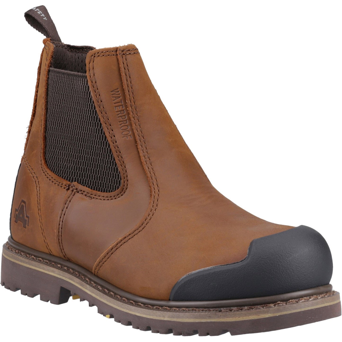 Amblers FS225 Dealer Waterproof Steel Toe Midsole Chelsea Work Safety Boots