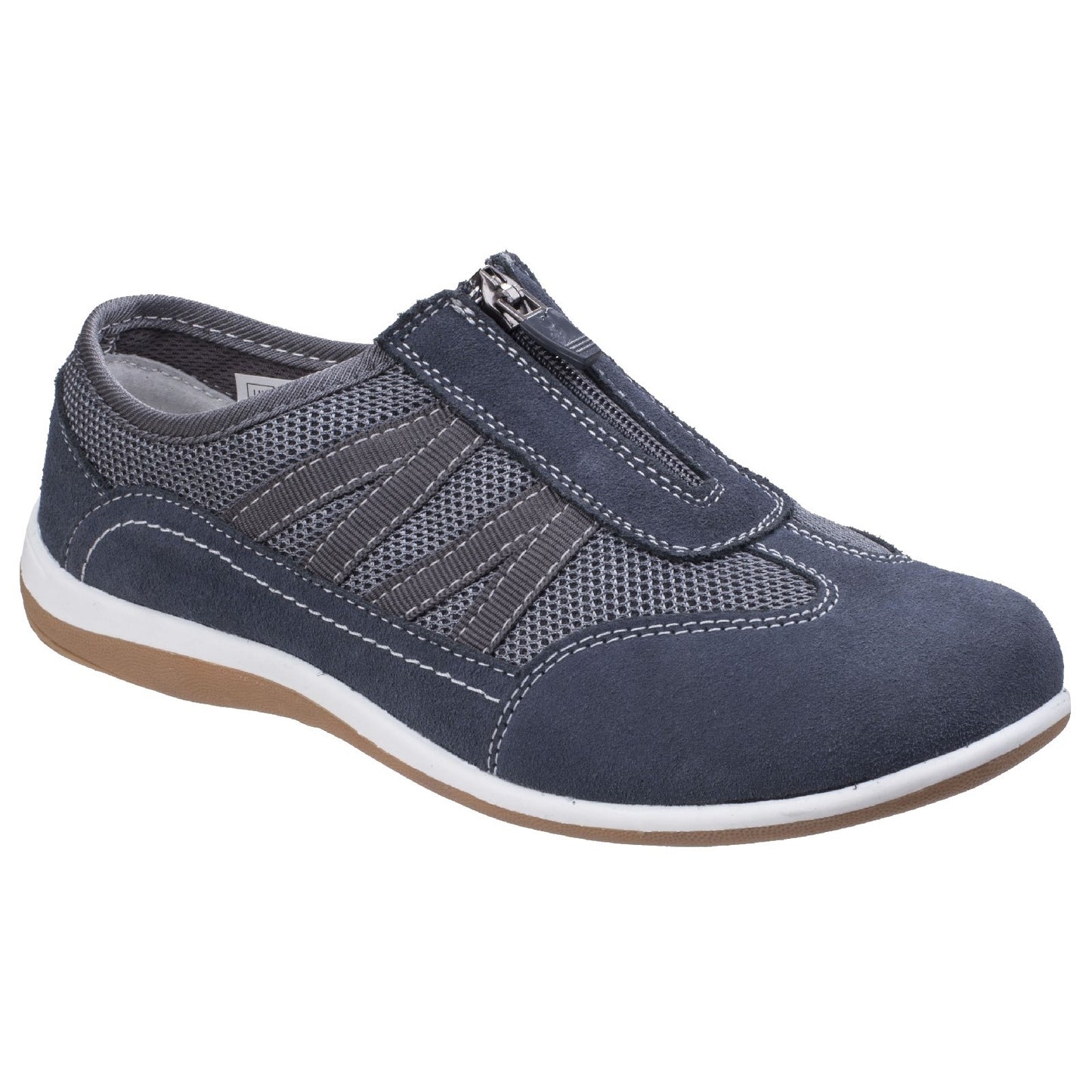 Fleet & Foster Mombassa Womens Lightweight Comfort Shoes Memory Foam Casual