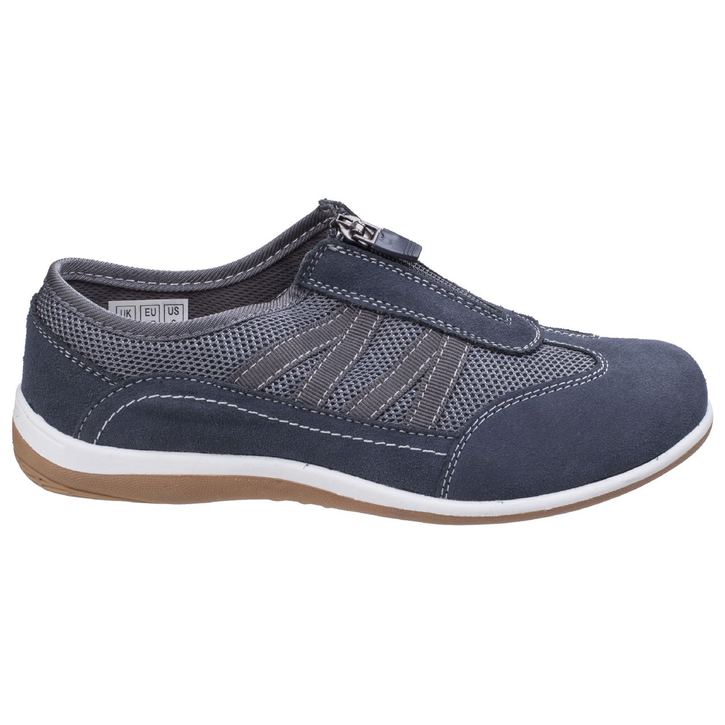 Fleet & Foster Mombassa Womens Lightweight Comfort Shoes Memory Foam Casual