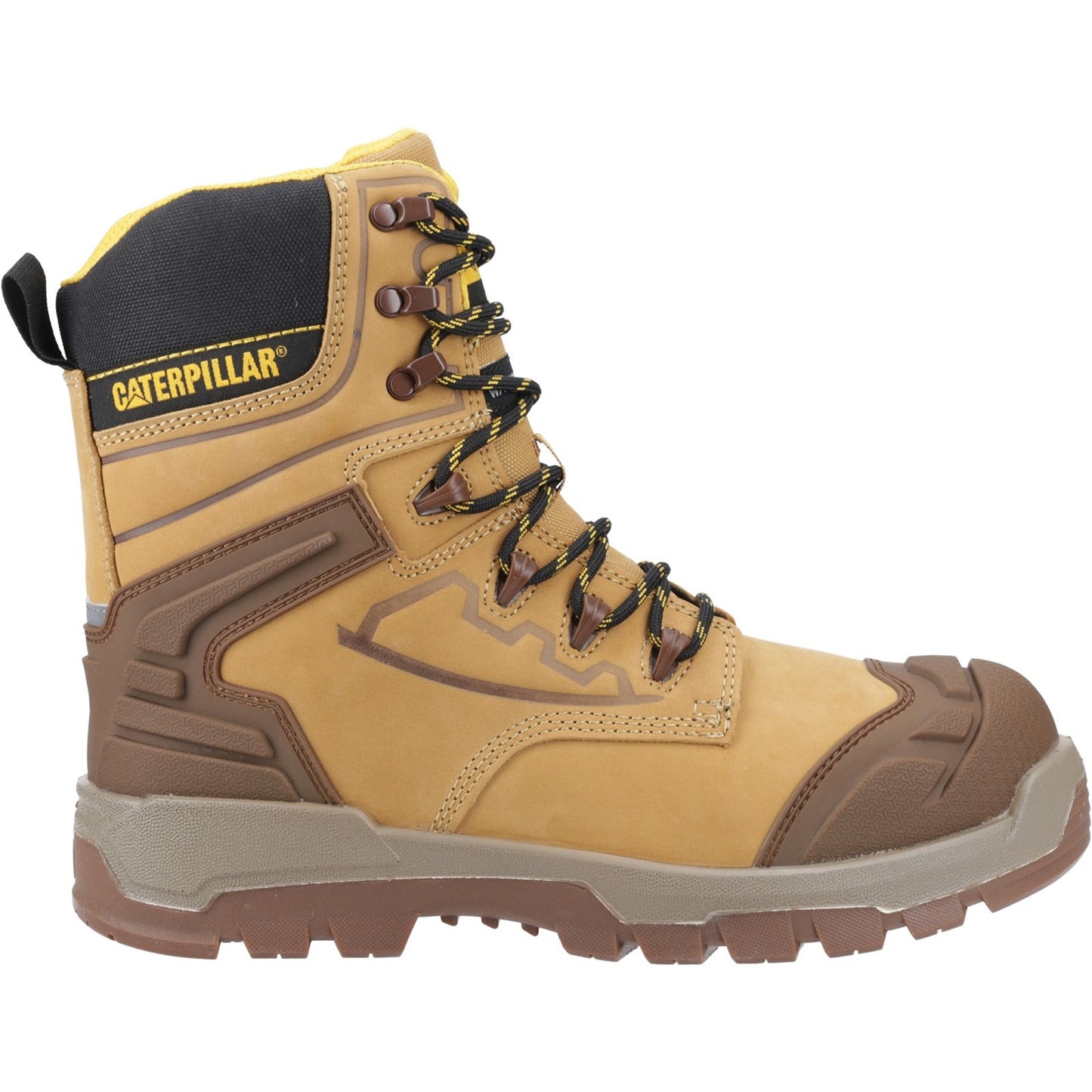 Caterpillar STRIVER XL 8" Mens Waterproof Safety Boots Combat Style