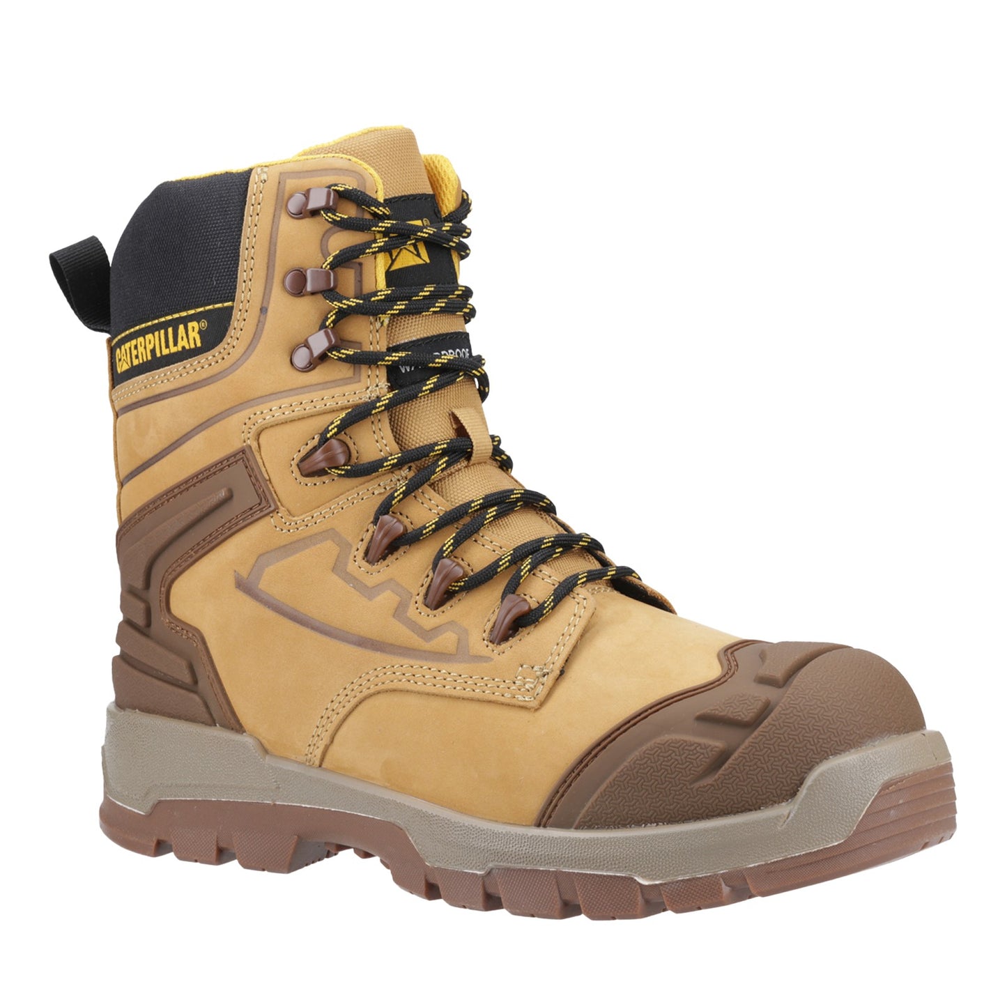 Caterpillar STRIVER XL 8" Mens Waterproof Safety Boots Combat Style
