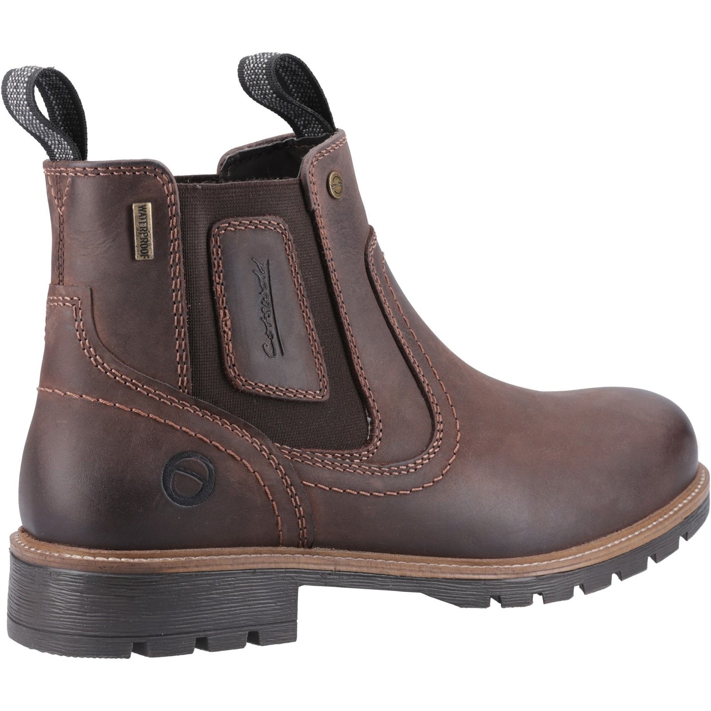 Cotswold Chipping Mens Leather Waterproof Rugged Country Boots