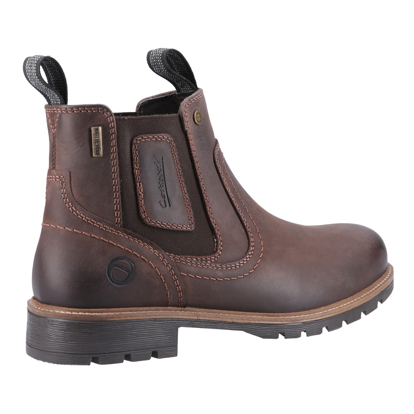 Cotswold Chipping Mens Leather Waterproof Rugged Country Boots