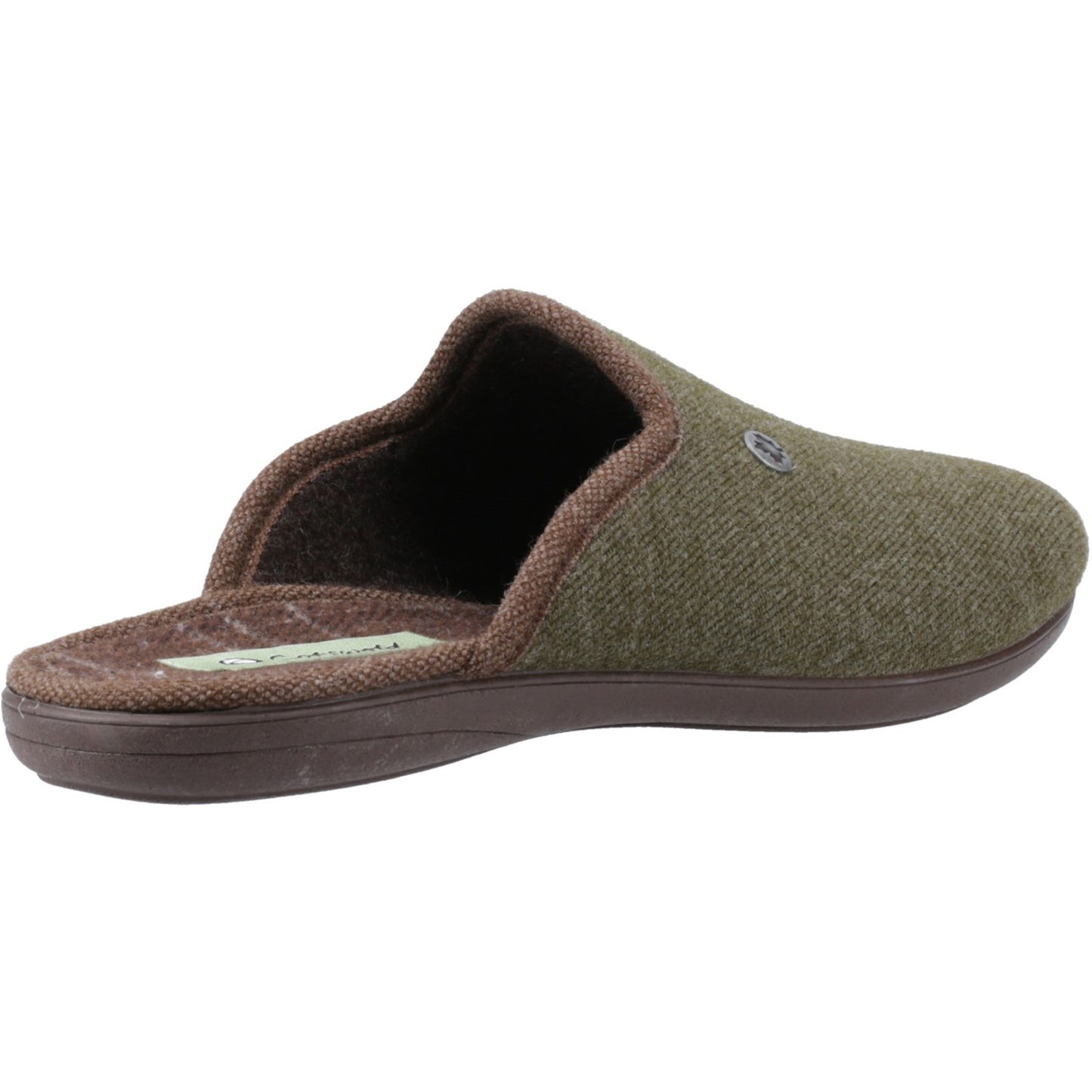 Cotswold Spelsbury Mens Classic Slippers Slip On Mule Lined Flexible Sole