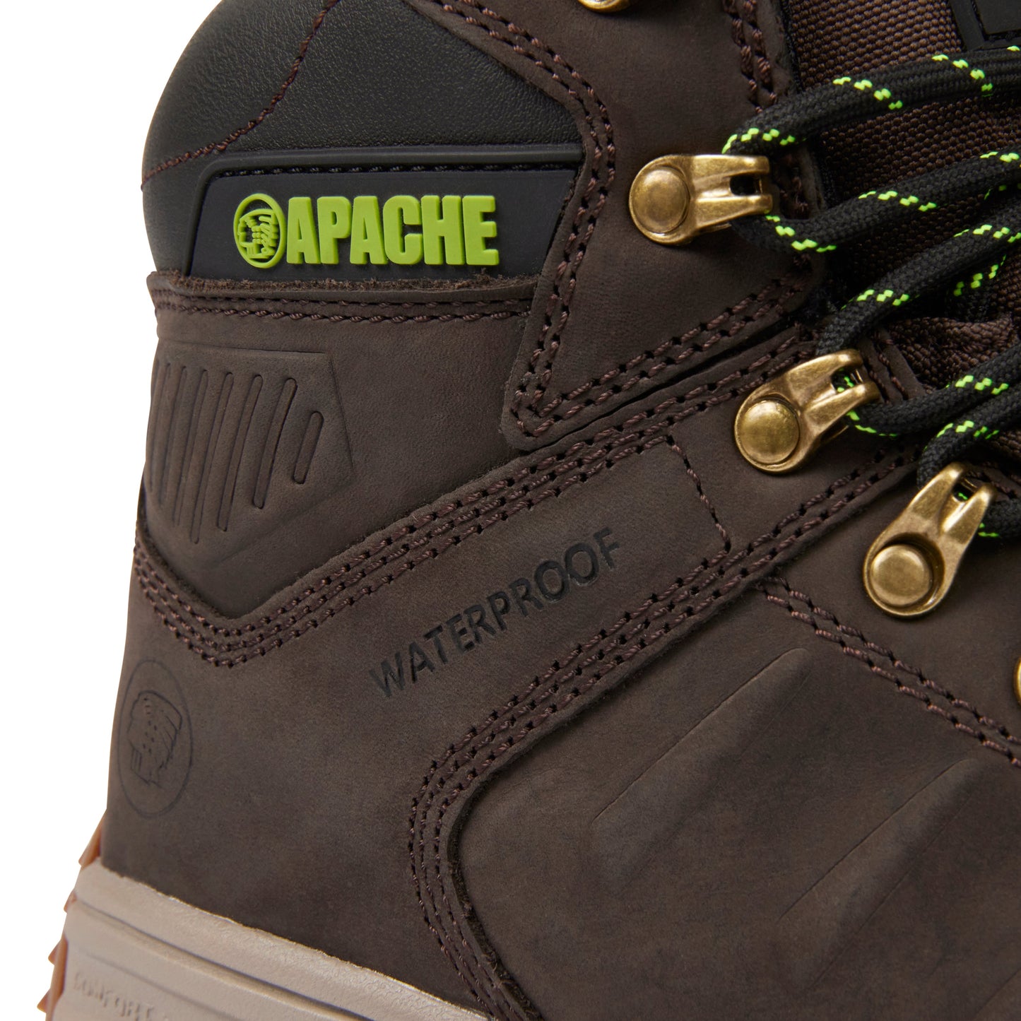 Apache Moose Jaw Leather Waterproof Safety Boot Apache