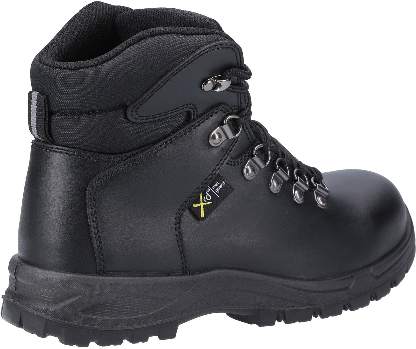 Amblers AS606 Jules Black Leather Ladies Metatarsal Safety Boots Amblers Safety