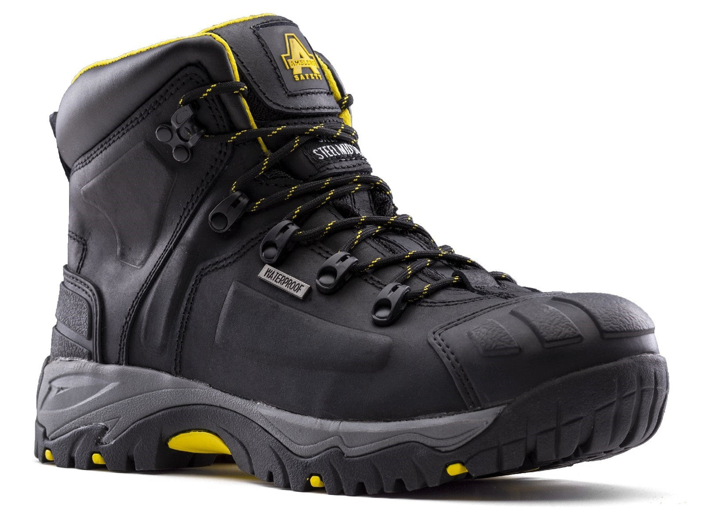 Amblers AS803 Waterproof Wide Fit Steel Toe Cap Mens Safety Boots Amblers Safety