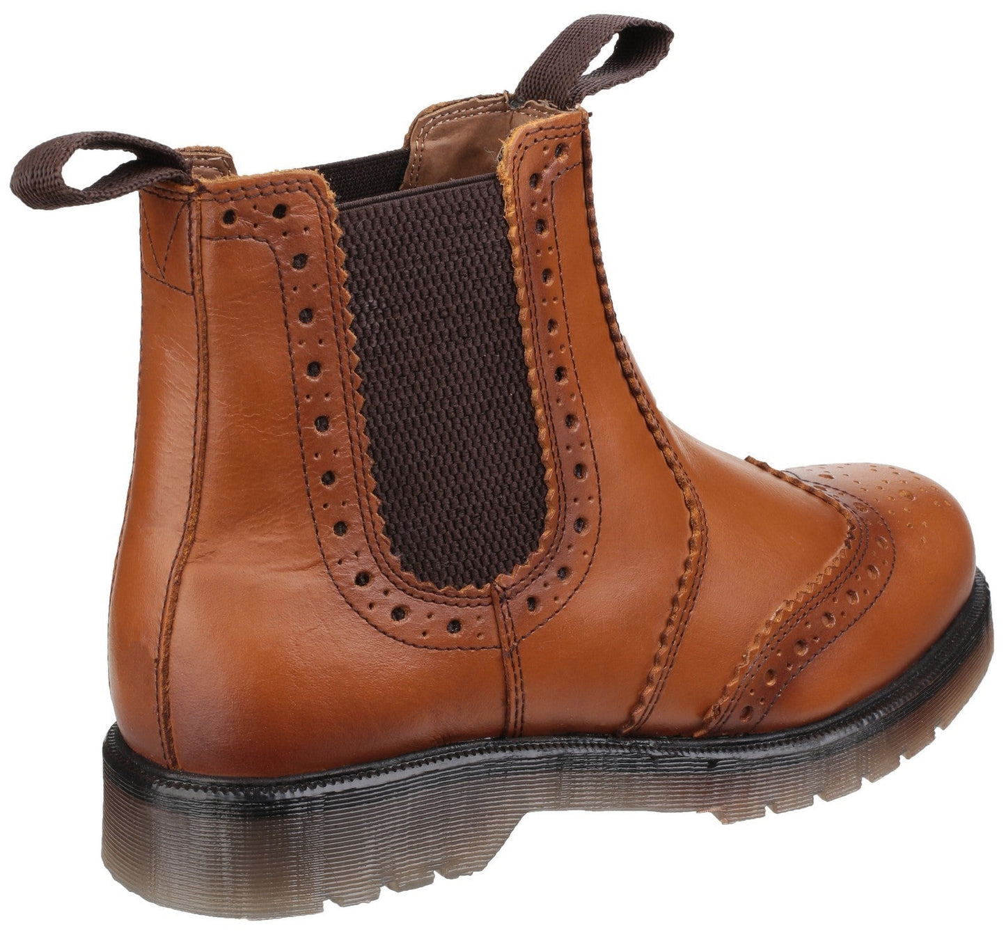 Amblers Dalby Pull On Mens Brogue Boots Amblers