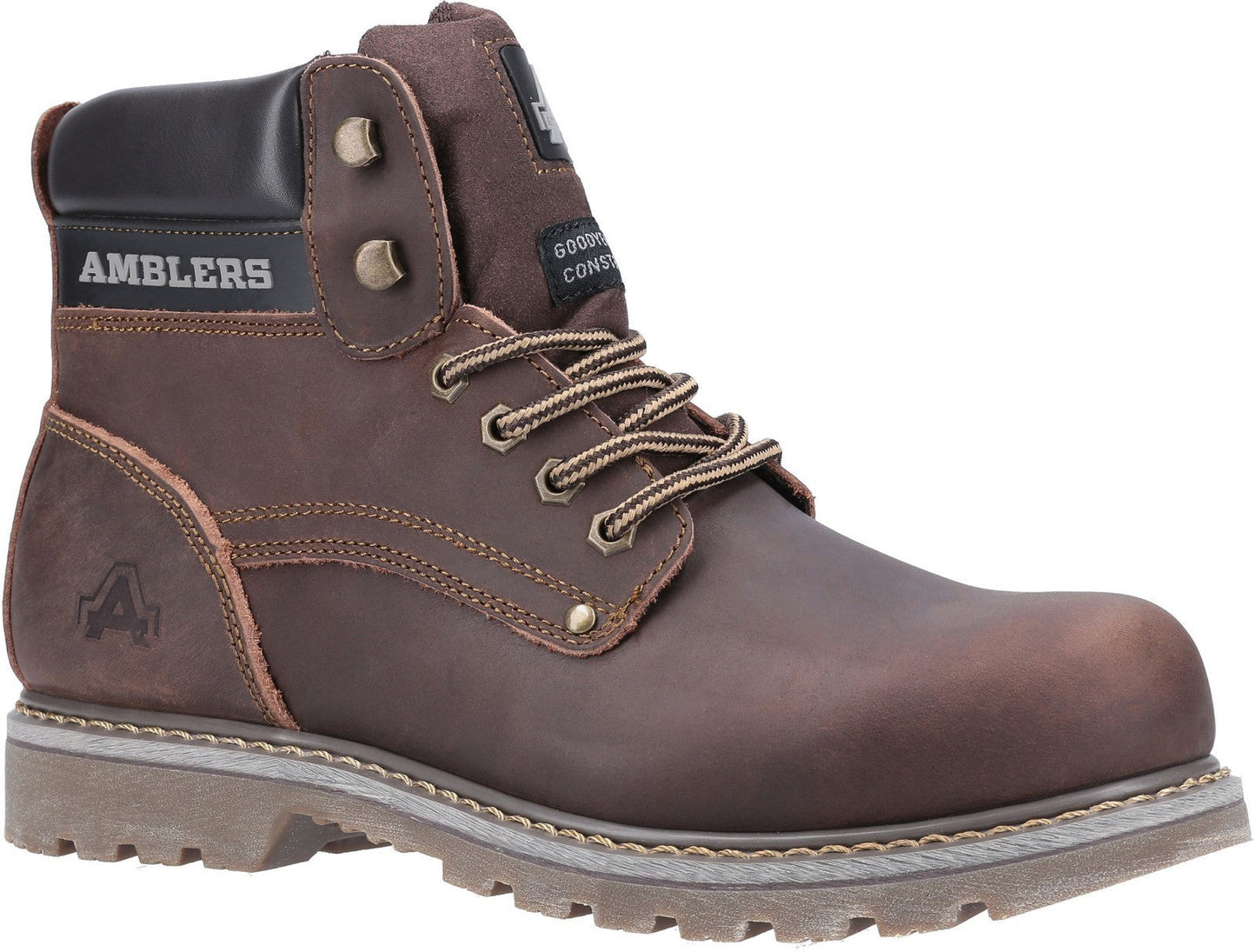 Amblers Dorking Casual Lace Up Mens Boots Amblers