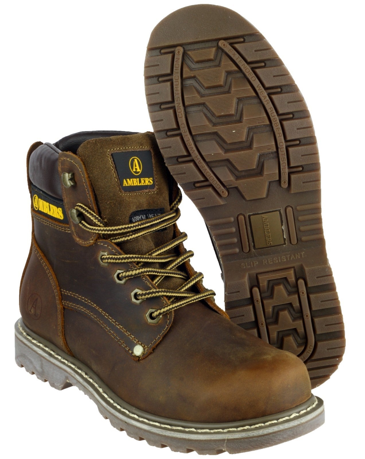 Amblers Dorking Casual Lace Up Mens Boots Amblers