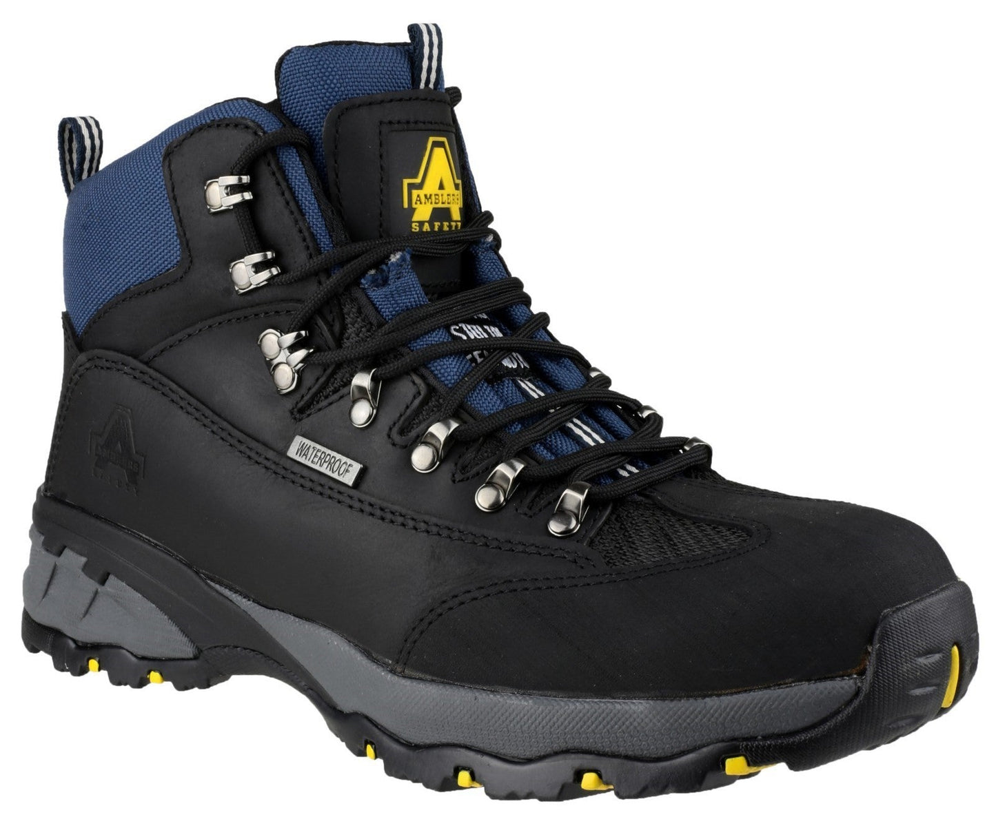 Amblers FS161 Waterproof Black Mens Safety Hiker Boots Amblers Safety