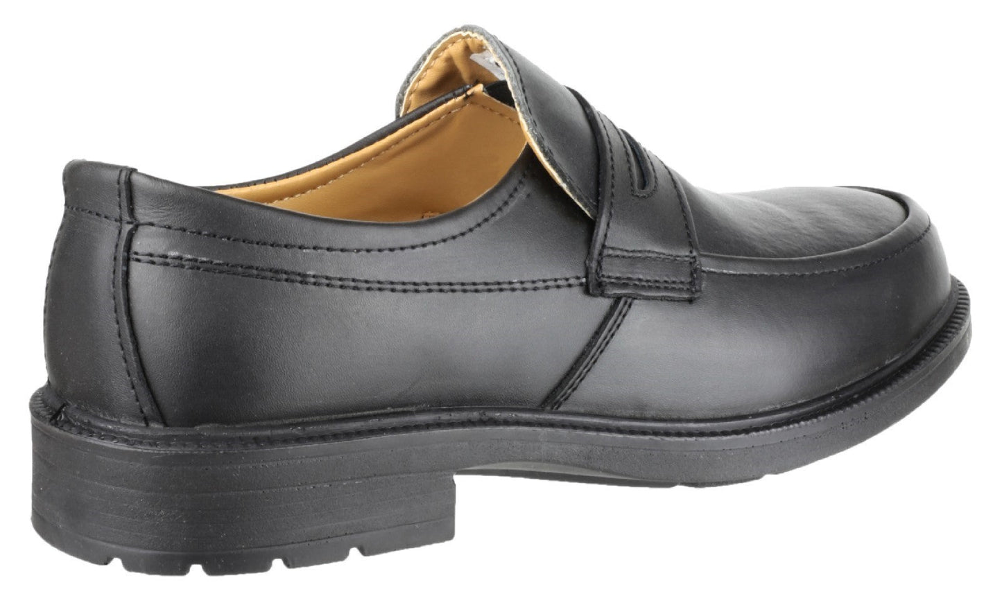 Amblers FS46 Mocc Toe Mens Leather Smart Safety Shoes Amblers Safety