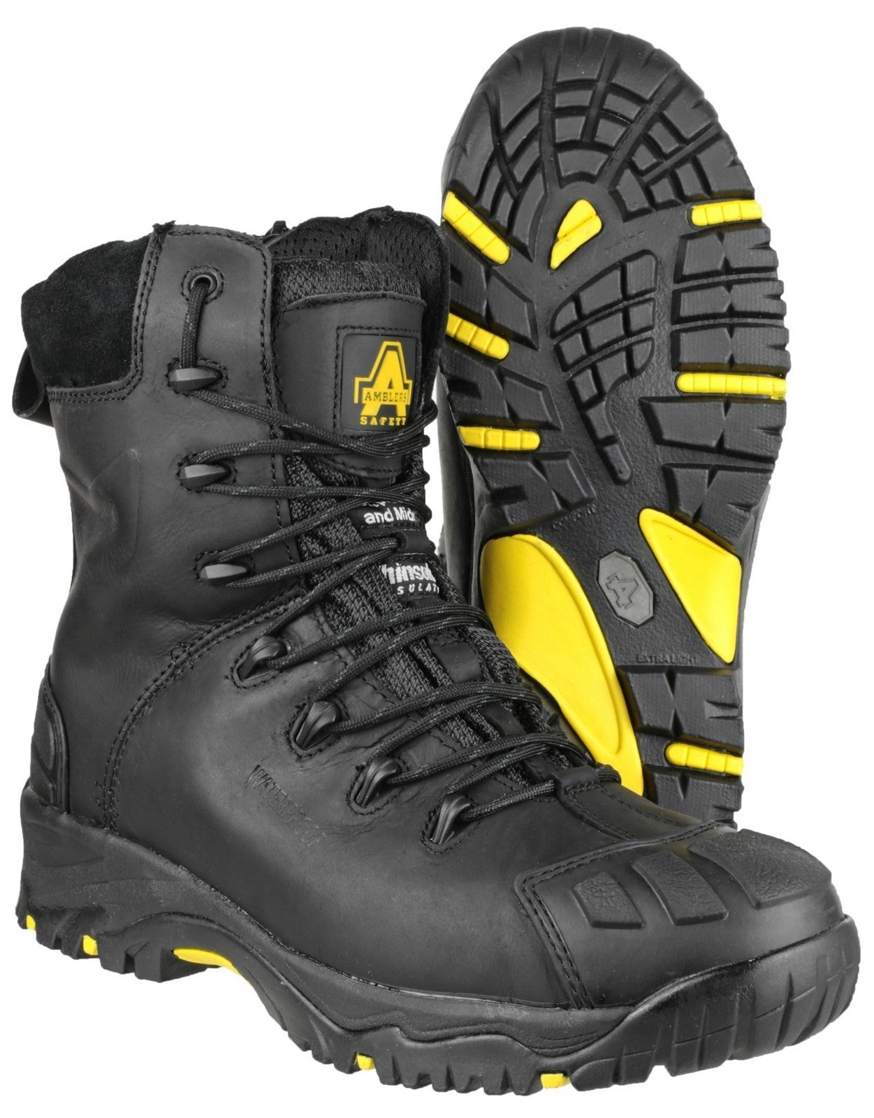 Amblers FS999 Hi Leg Waterproof Composite Safety Boots Amblers Safety