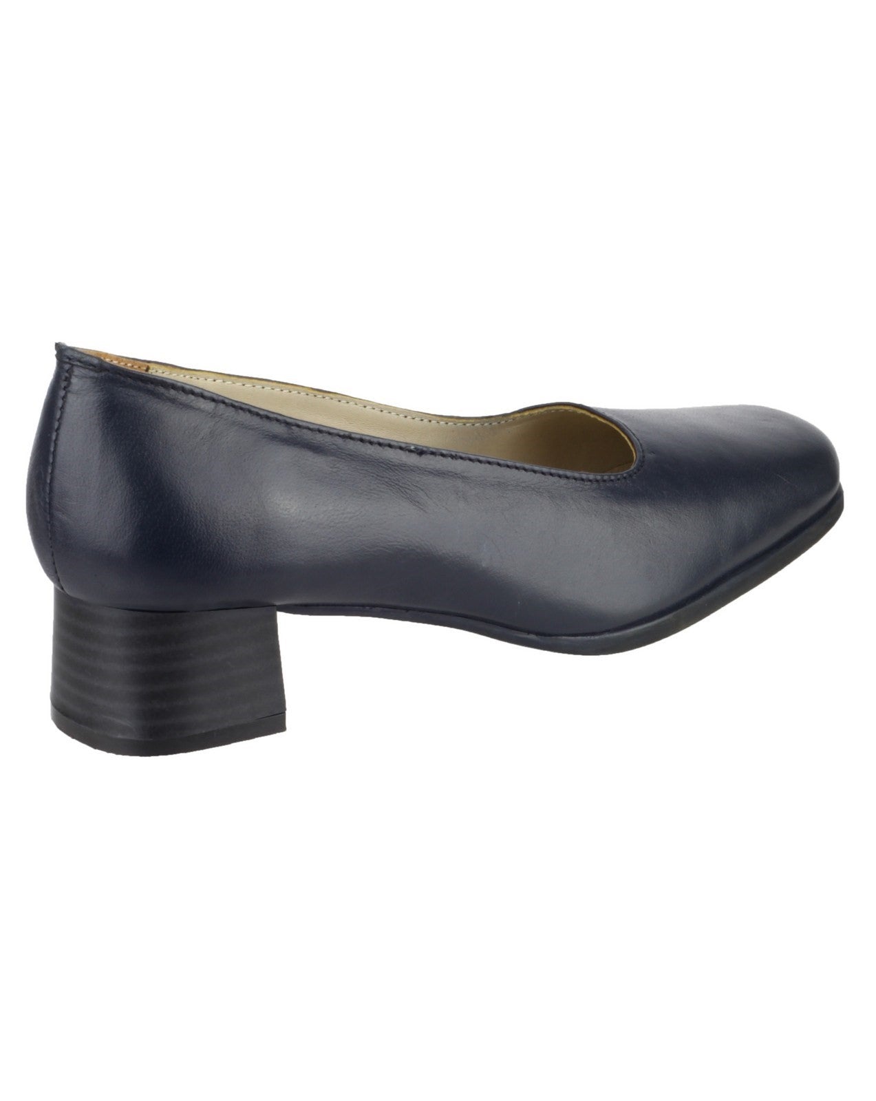 Amblers Walford Ladies Leather Court Shoes Amblers