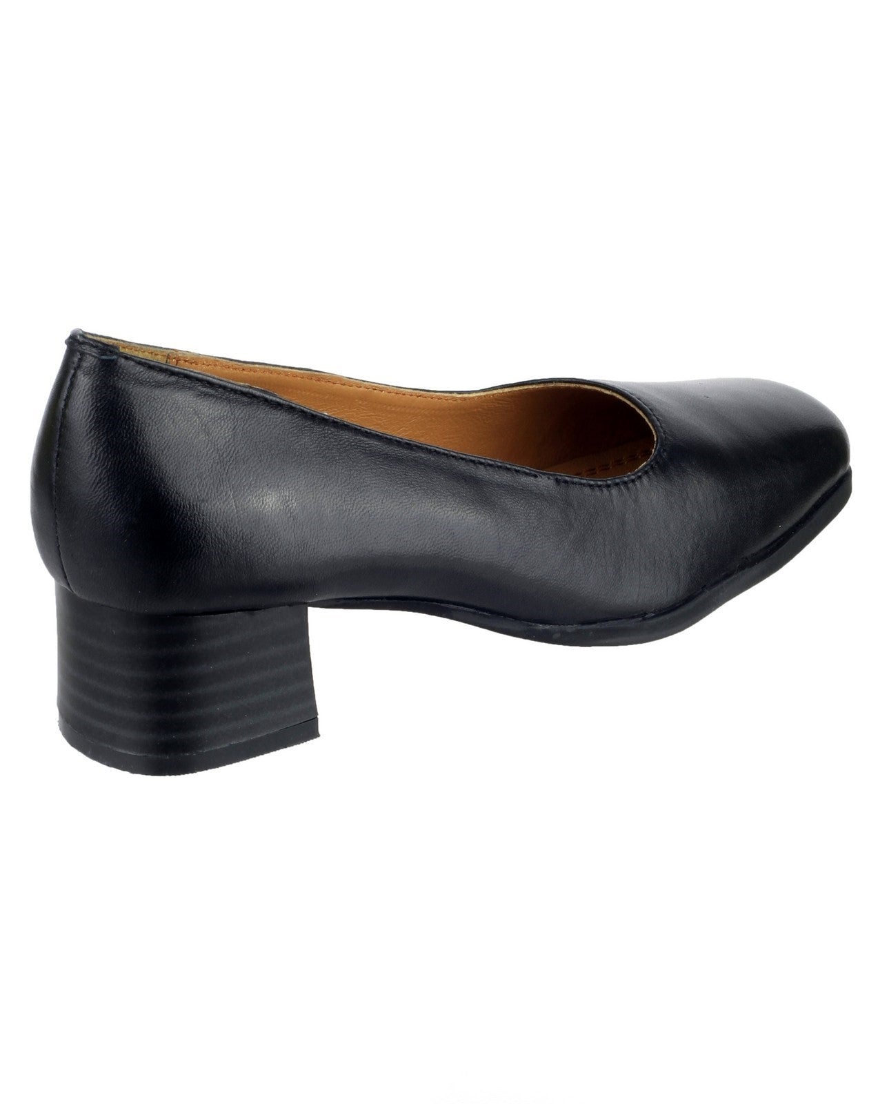 Amblers Walford Ladies Leather Court Shoes Amblers