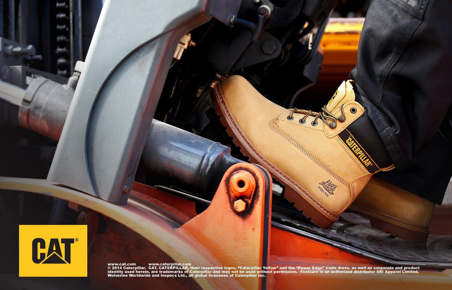Caterpillar Holton Goodyear Welted Safety Boots Caterpillar