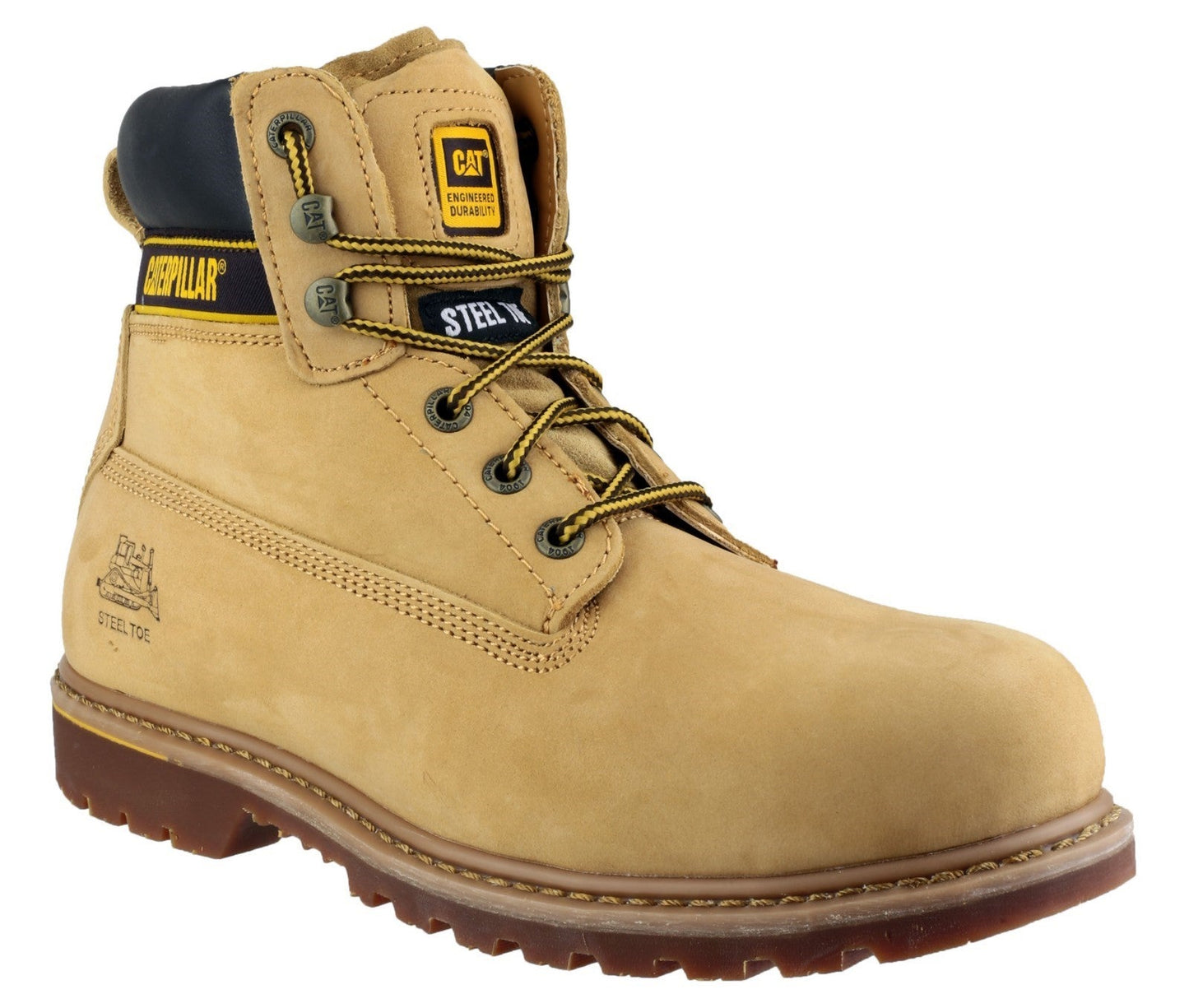 Caterpillar Holton Goodyear Welted Safety Boots Caterpillar