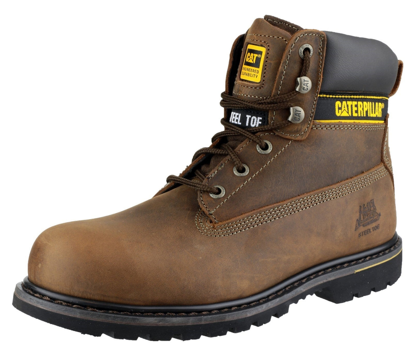 Caterpillar Holton Goodyear Welted Safety Boots Caterpillar