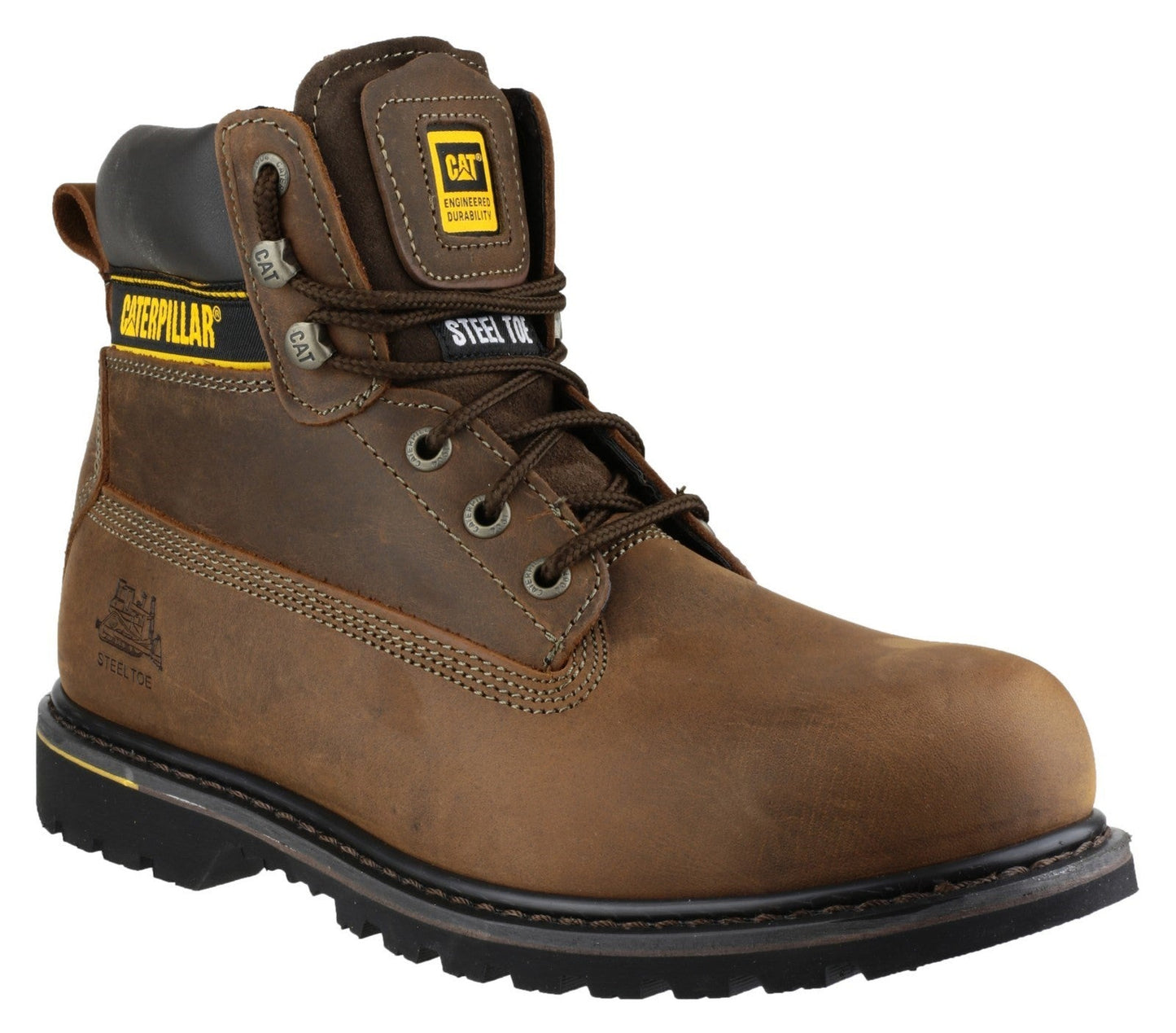 Caterpillar Holton Goodyear Welted Safety Boots Caterpillar