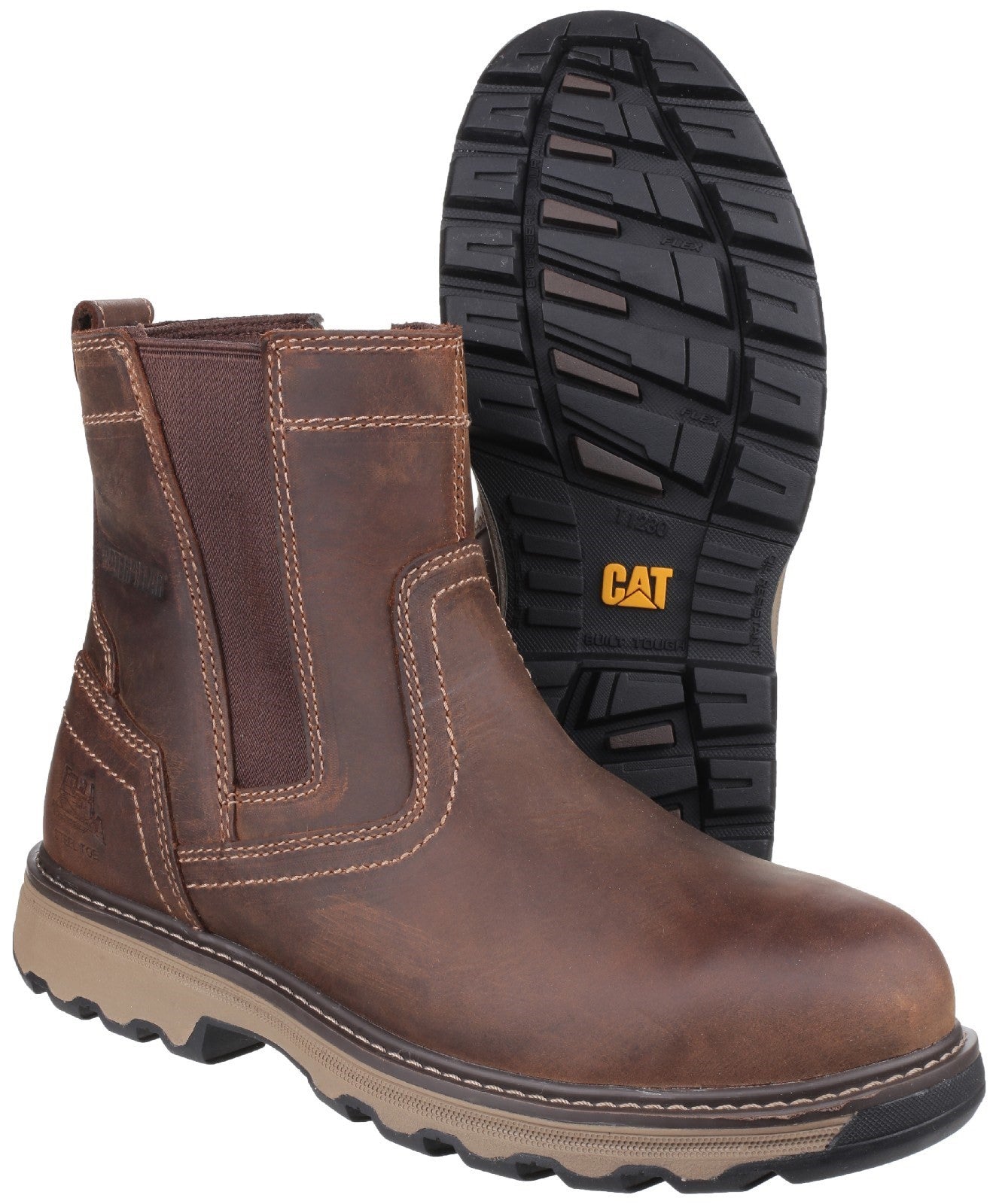 Caterpillar Pelton Mens Composite Toe Cap Safety Dealer Boots Caterpillar