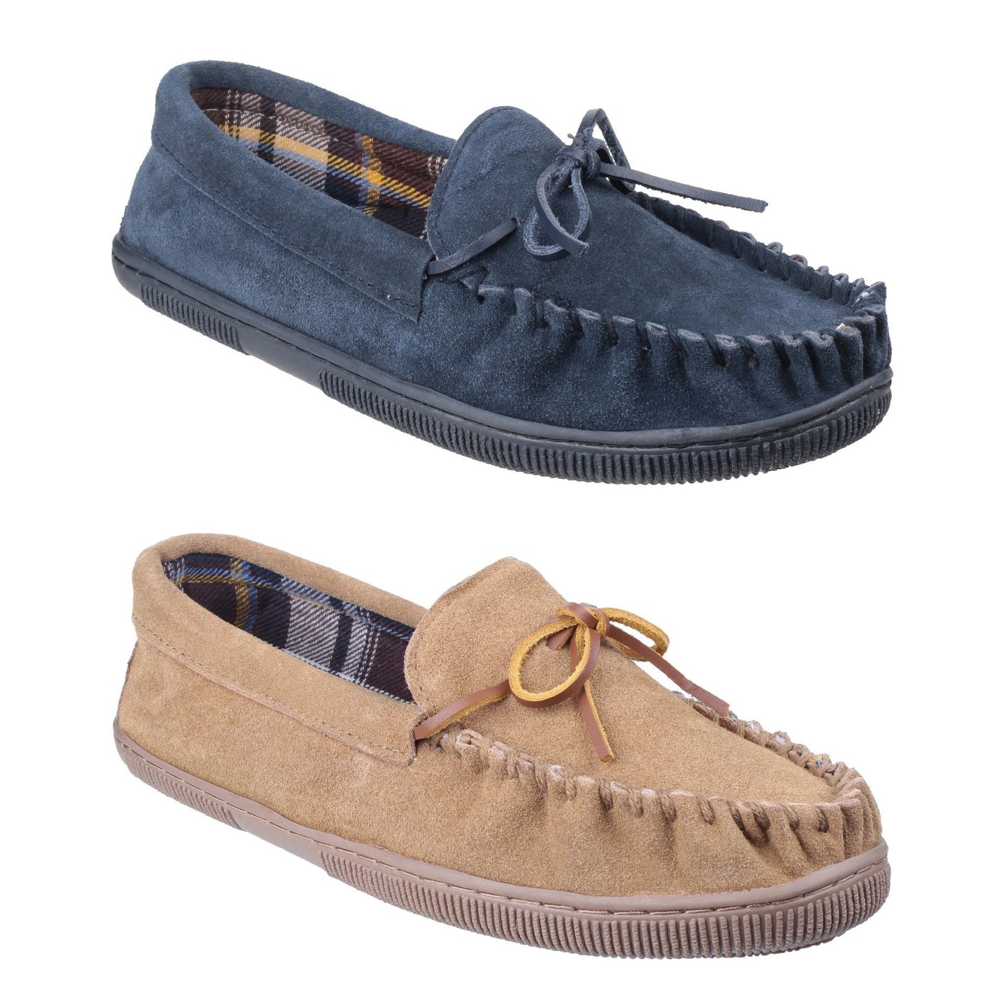 Cotswold Alberta Slip On Moccasin Slippers Cotswold