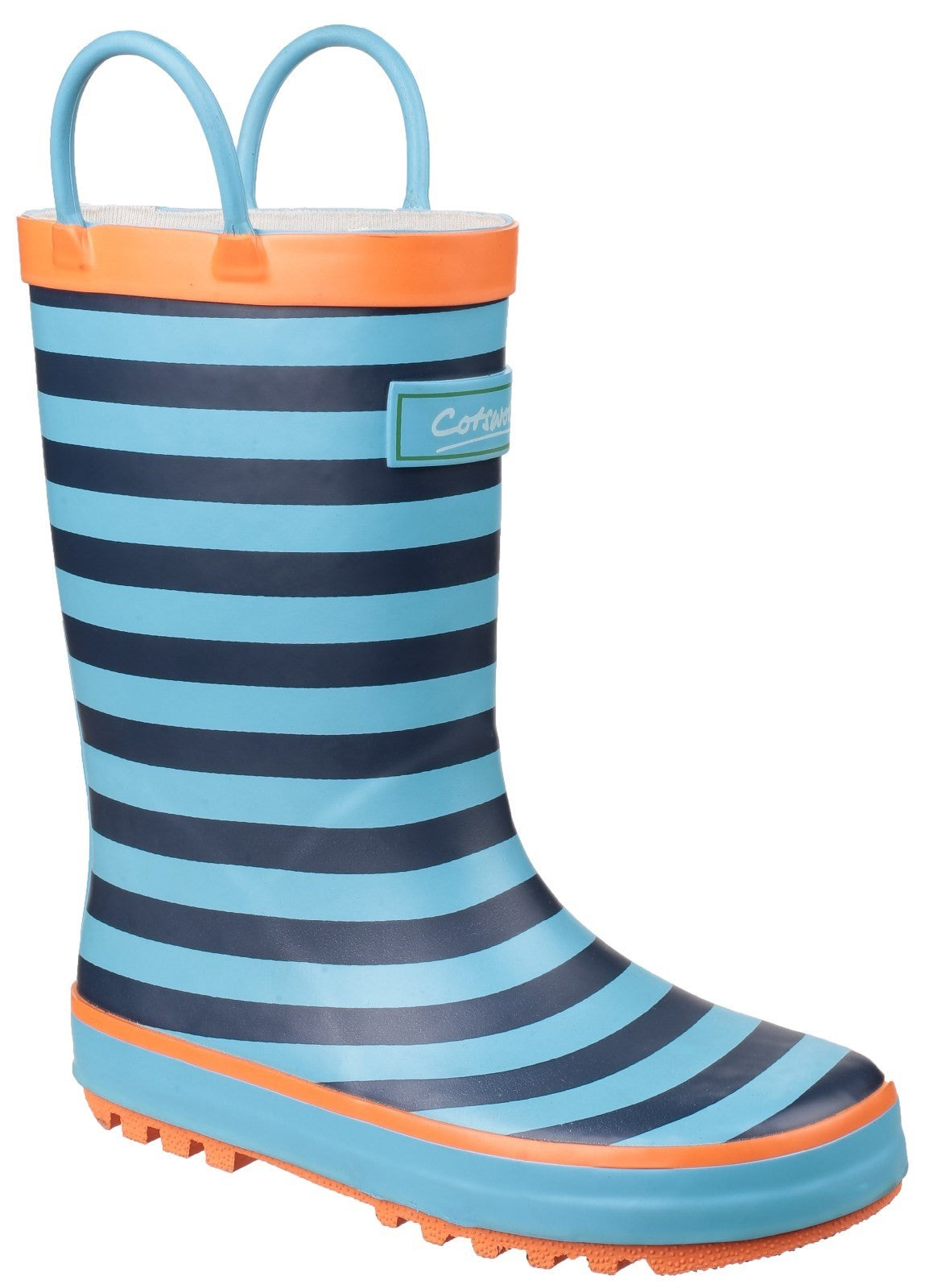 Cotswold Captain Stripy Kids Wellington Boots Cotswold