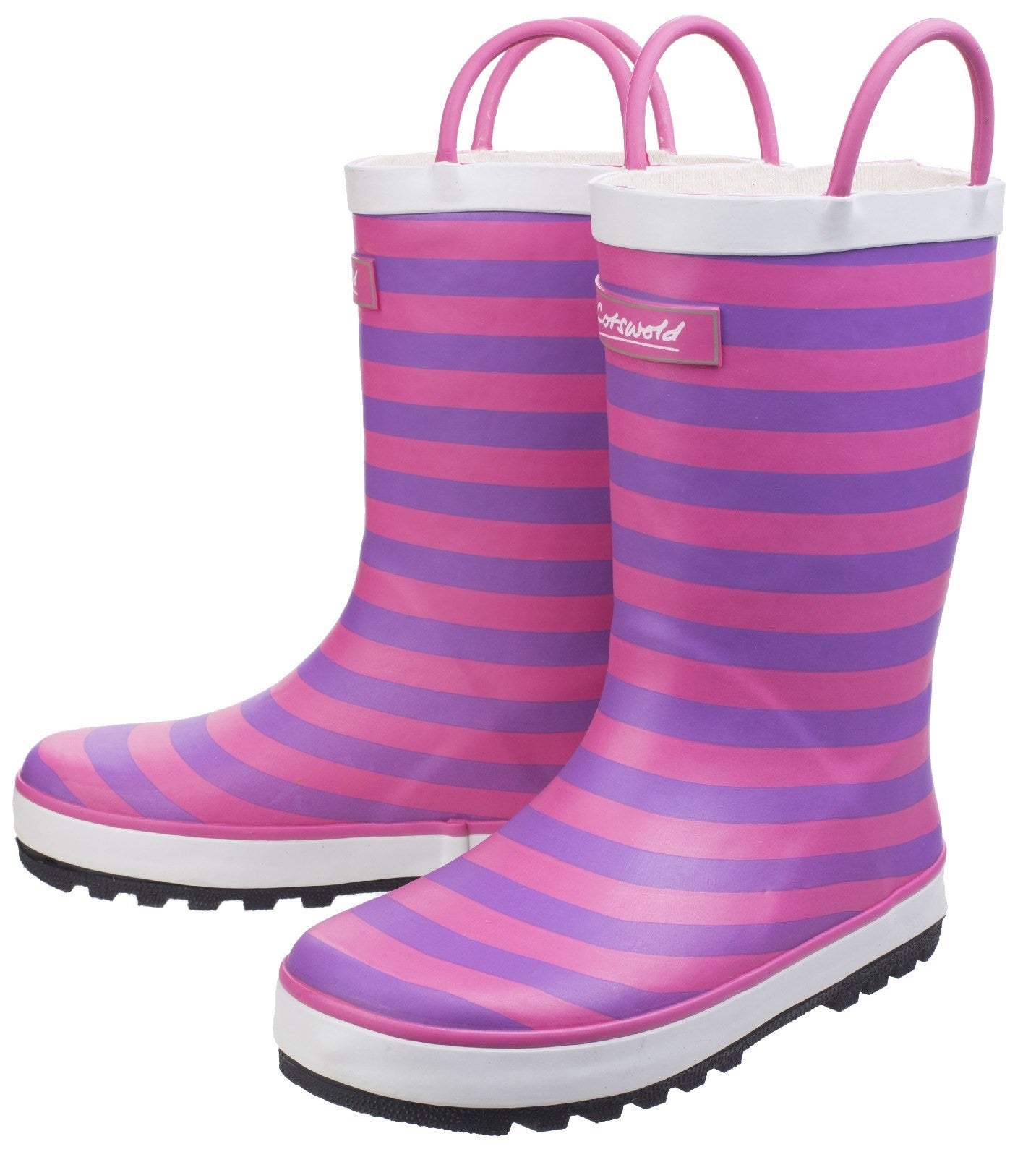 Cotswold Captain Stripy Kids Wellington Boots Cotswold