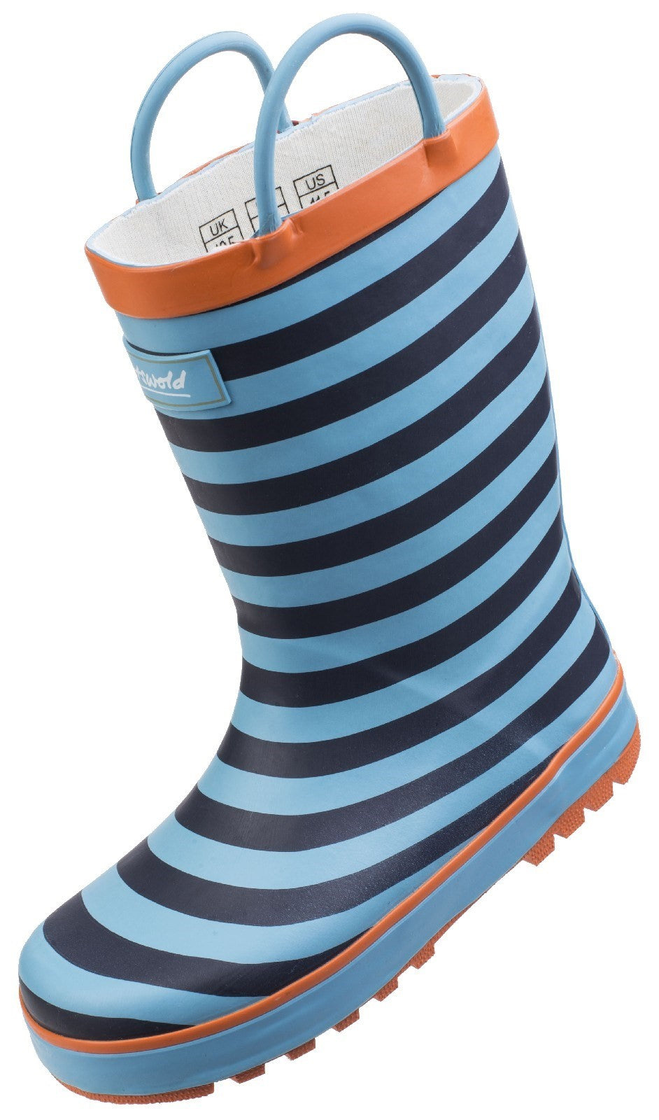 Cotswold Captain Stripy Kids Wellington Boots Cotswold