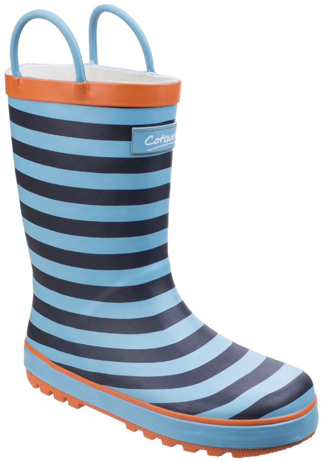 Cotswold Captain Stripy Kids Wellington Boots Cotswold