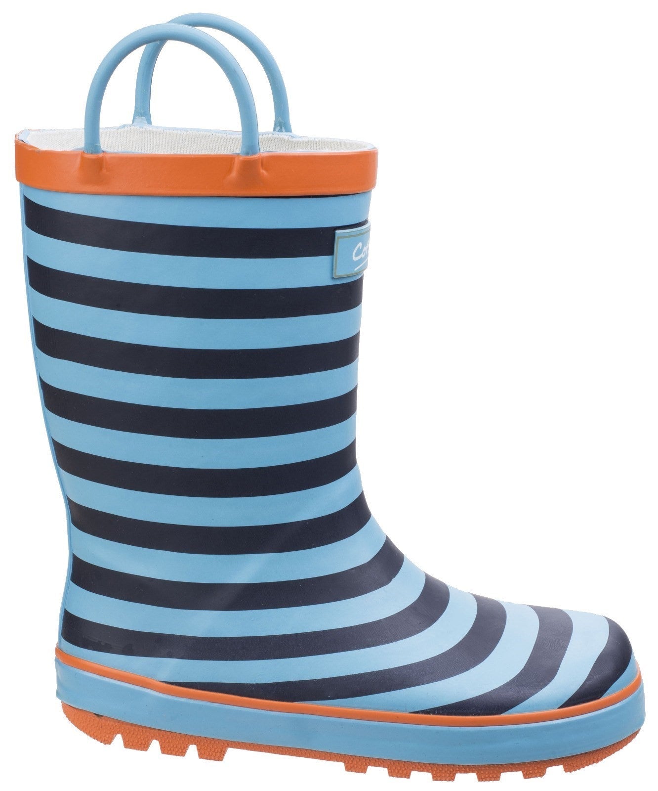 Cotswold Captain Stripy Kids Wellington Boots Cotswold