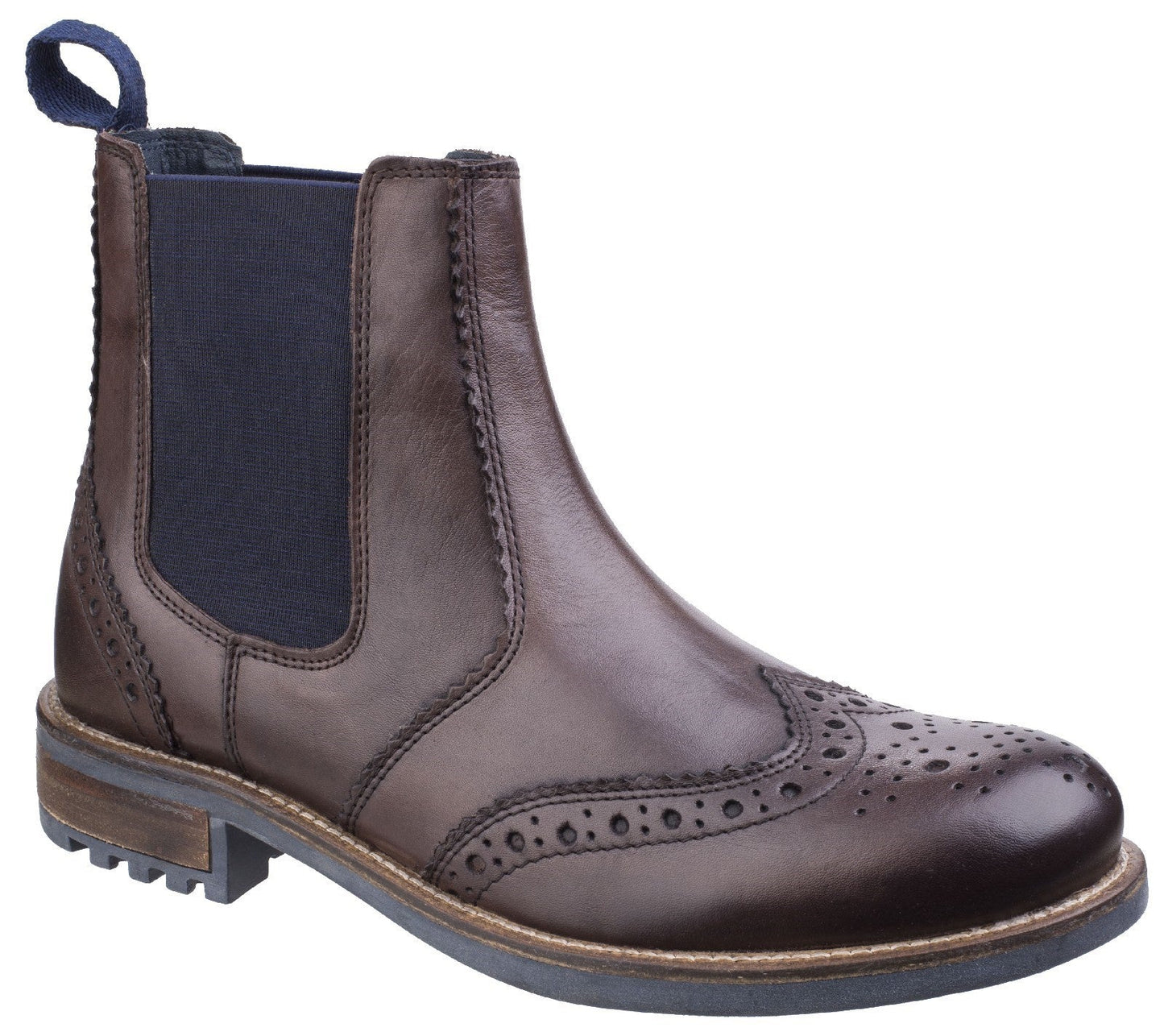 Cotswold Cirencester Chelsea Brogue Mens Boots Cotswold