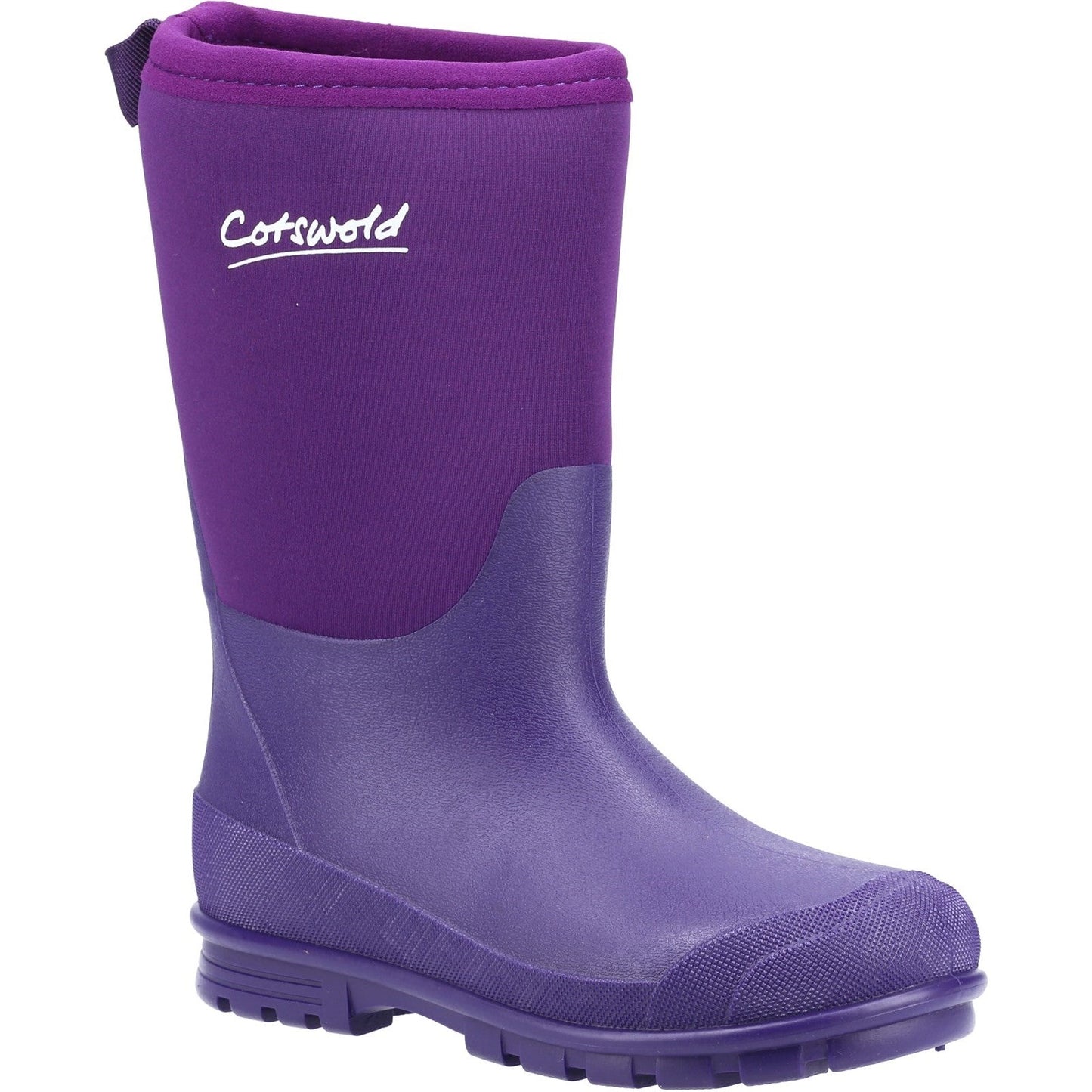 Kids Boys Girls Cotswold Hilly Neoprene Warm Welly Wellington Boots Size 10-5 Cotswold
