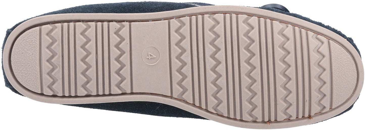 Cotswold Kilkenny Ladies Slip On Moccasin Slippers Cotswold
