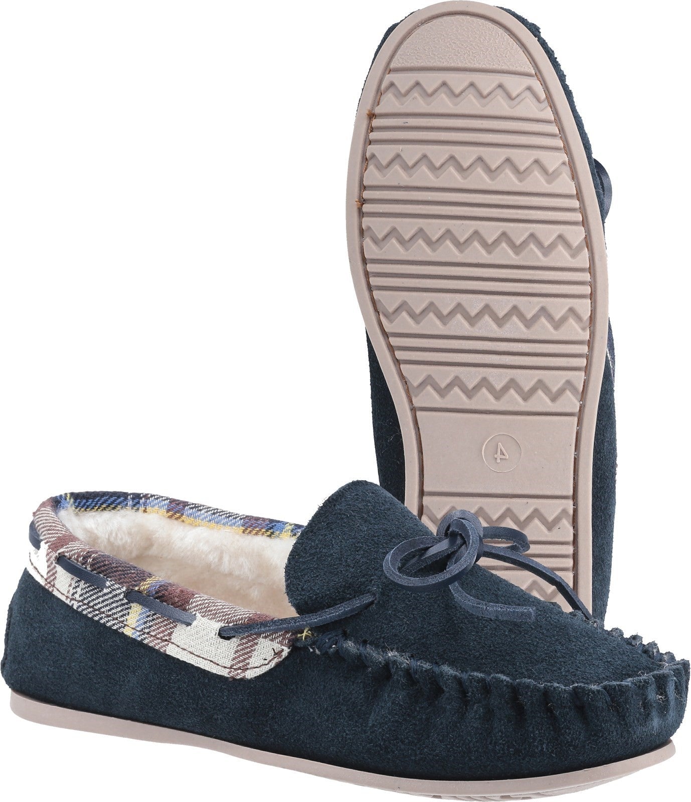 Cotswold Kilkenny Ladies Slip On Moccasin Slippers Cotswold