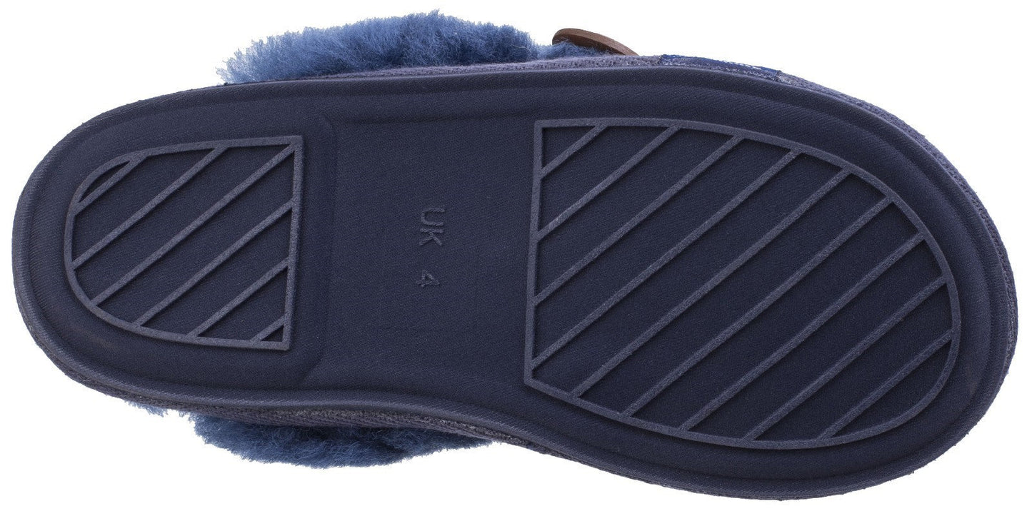 Cotswold Lechlade Sheepskin Ladies Mule Slippers Cotswold