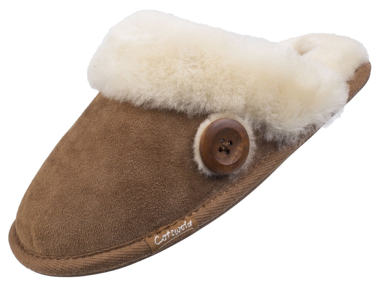 Cotswold Lechlade Sheepskin Ladies Mule Slippers Cotswold