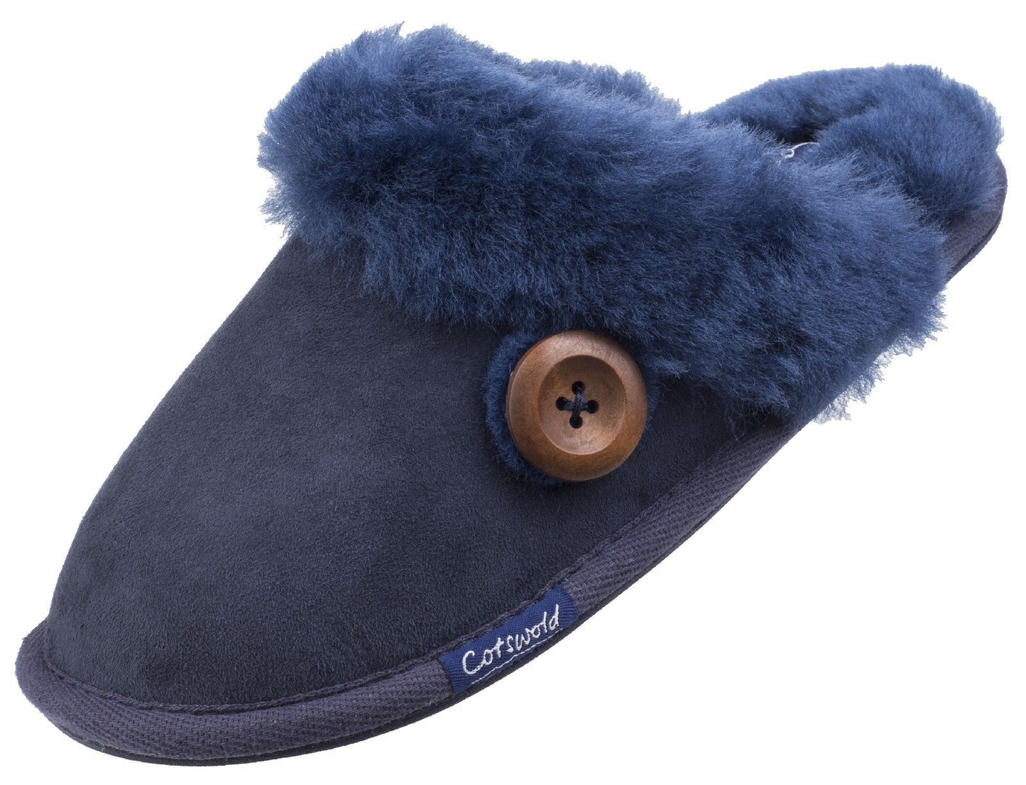 Cotswold Lechlade Sheepskin Ladies Mule Slippers Cotswold