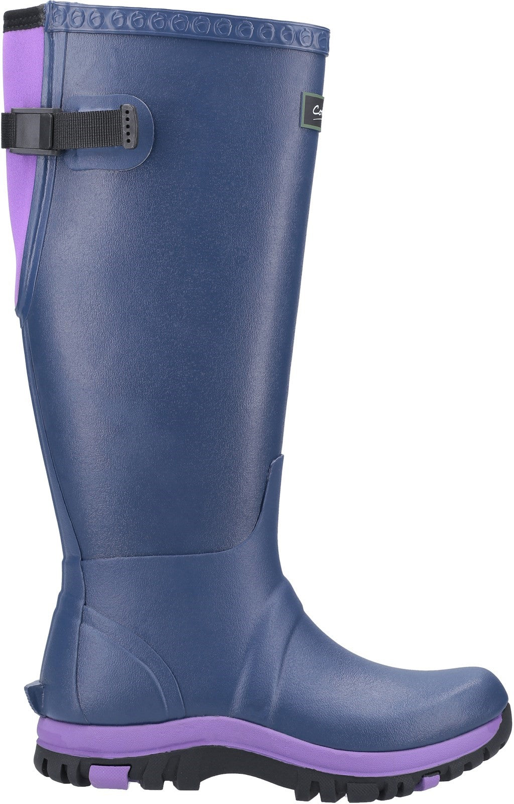 Women Cotswold Realm Ladies Adjustable Comfort Wellies Wellington Boots Size 3-8 Cotswold