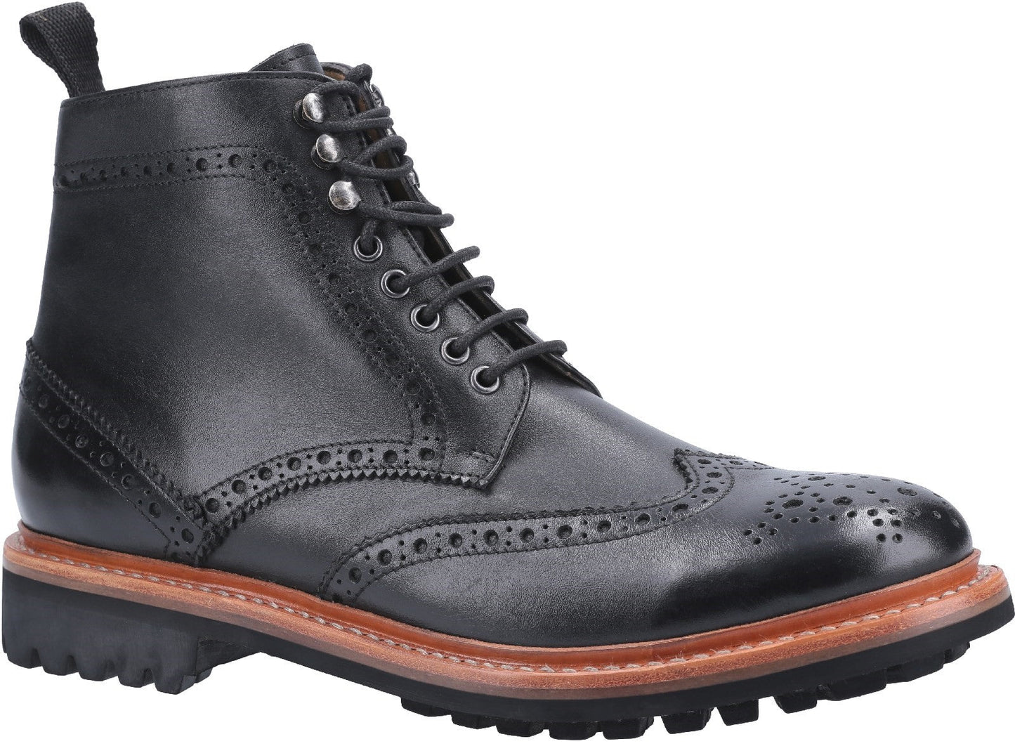 Cotswold Rissington Commando Mens Brogue Boots Cotswold