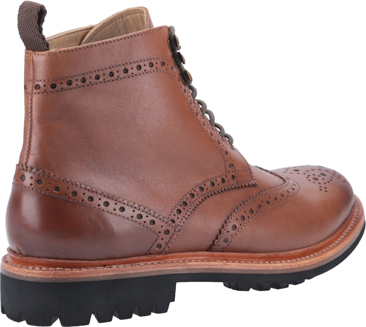 Cotswold Rissington Commando Mens Brogue Boots Cotswold