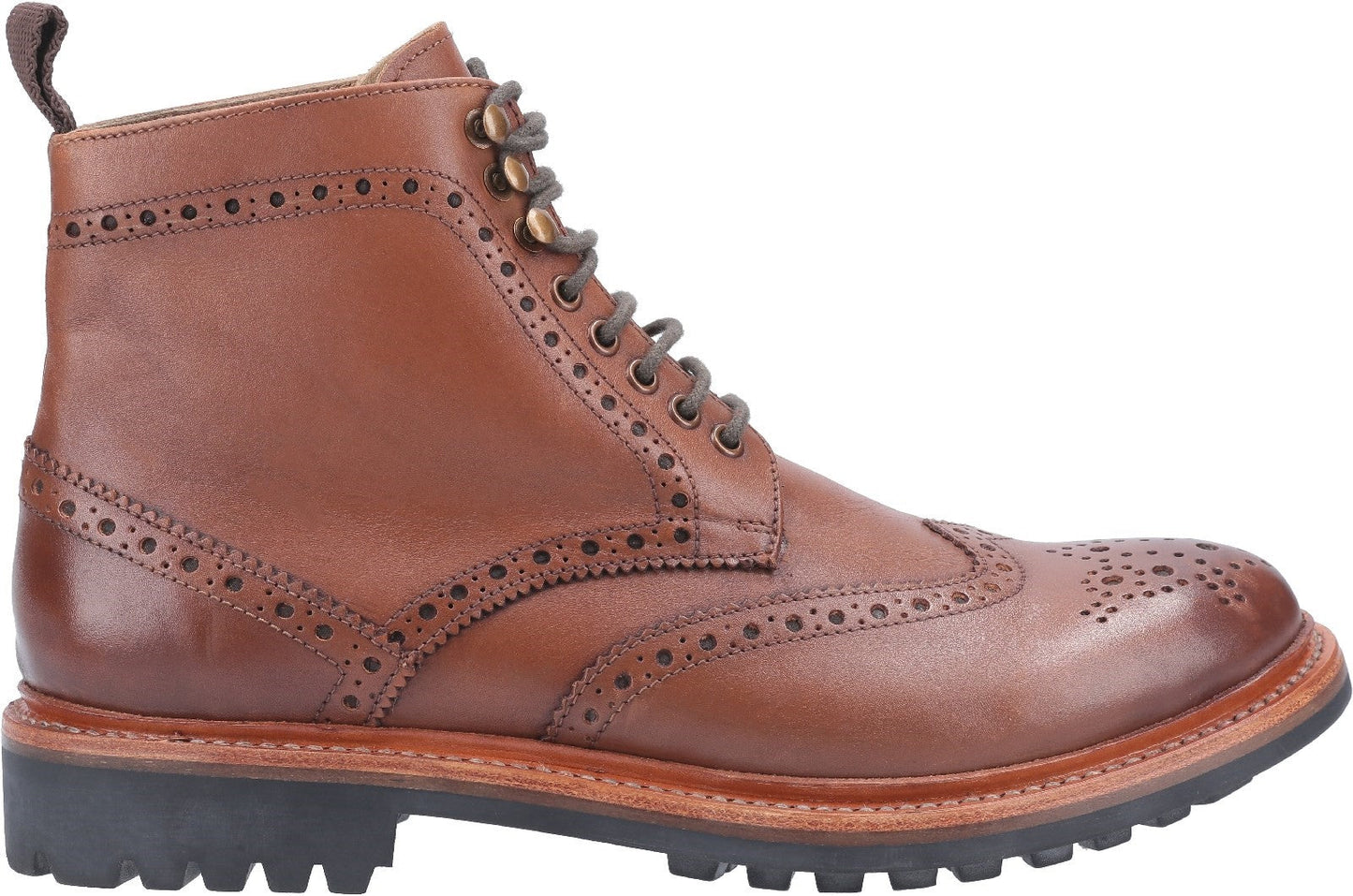 Cotswold Rissington Commando Mens Brogue Boots Cotswold