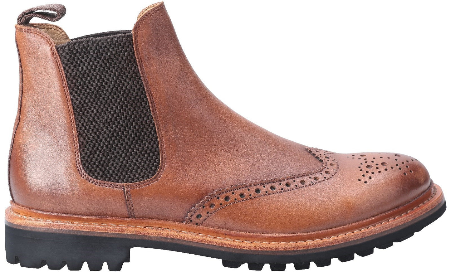 Cotswold Siddington Commando Mens Brogue Boots Cotswold