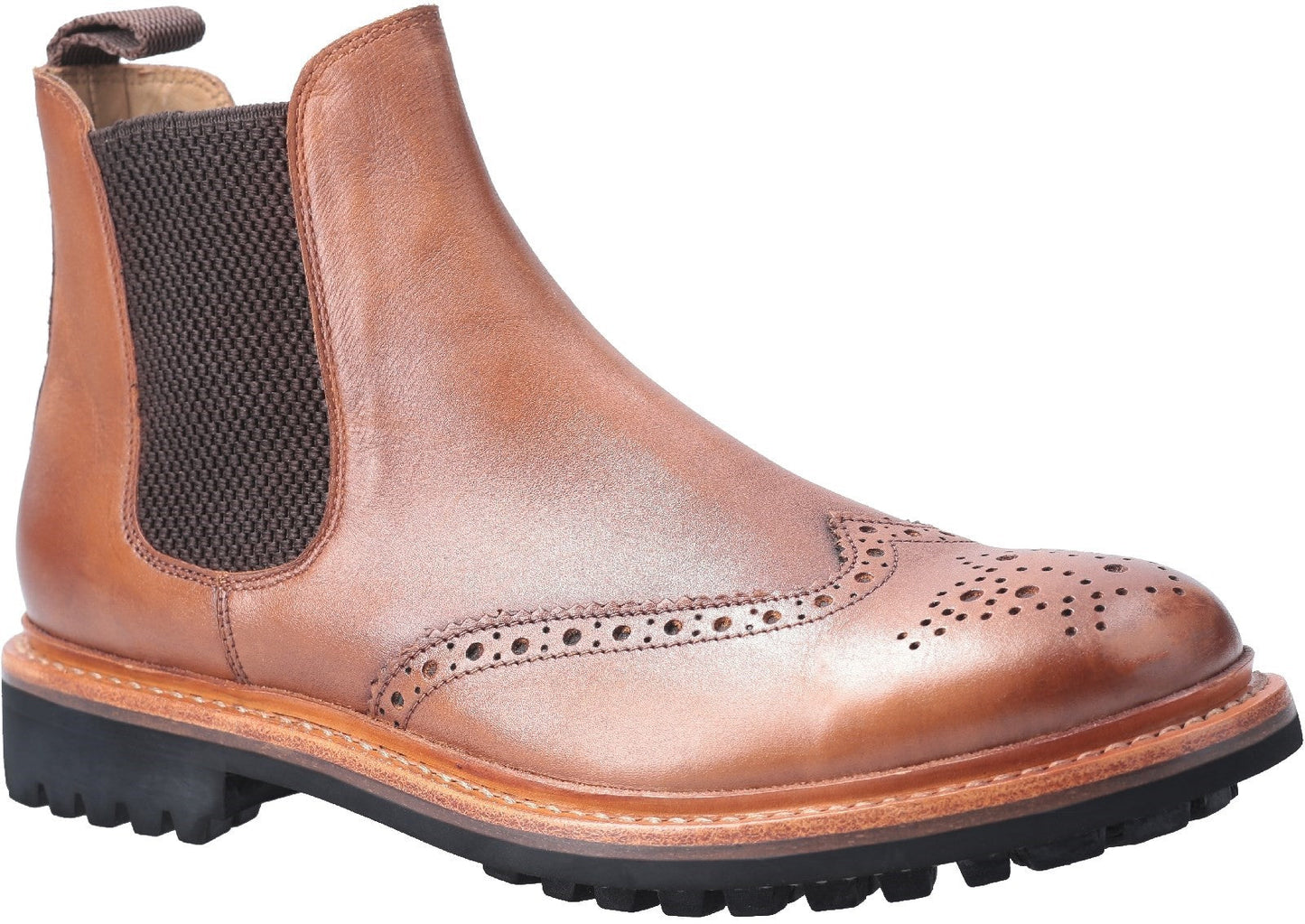 Cotswold Siddington Commando Mens Brogue Boots Cotswold