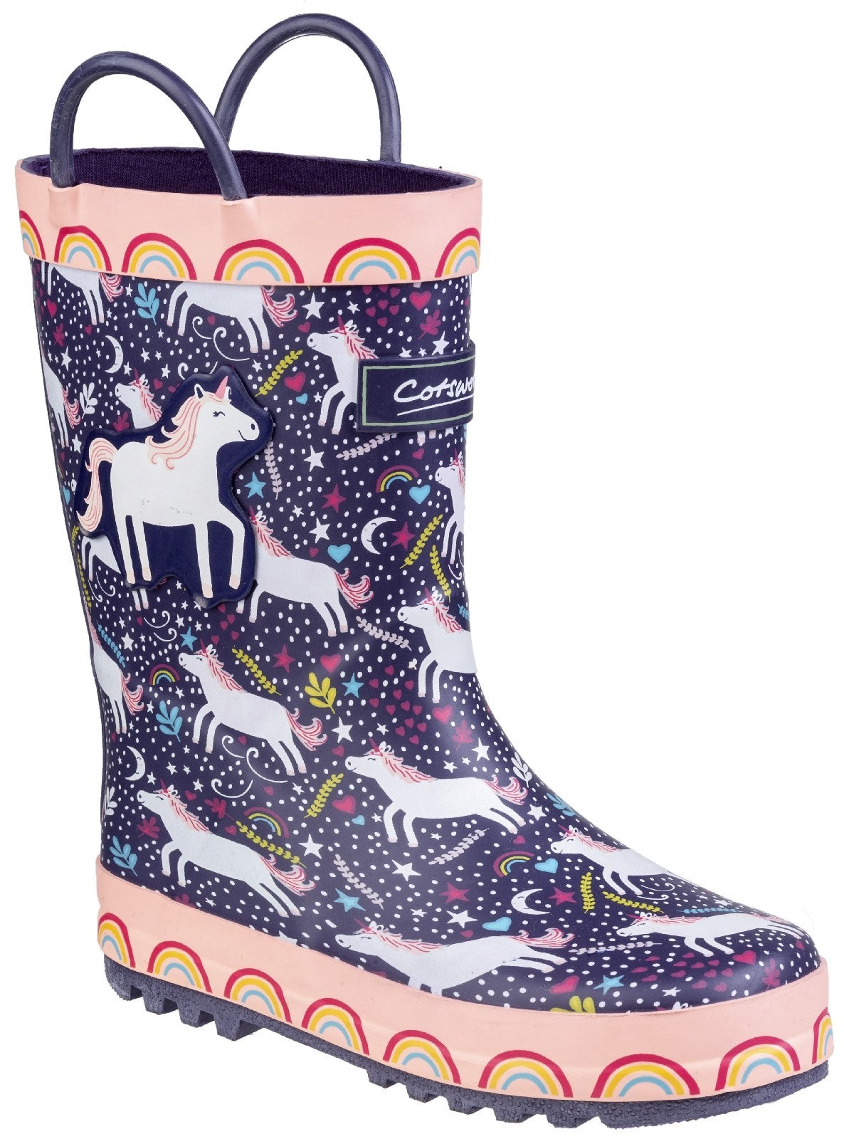 Cotswold Sprinkle Kids Wellington Boots Cotswold
