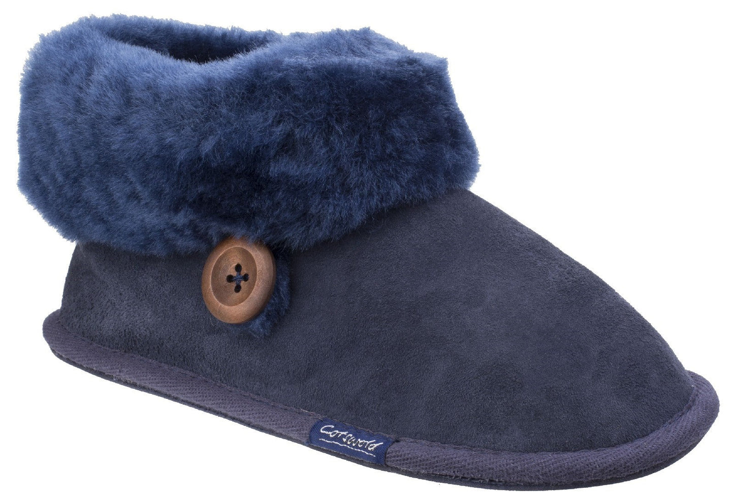 Cotswold Wotton Sheepskin Ladies Bootie Slippers Cotswold