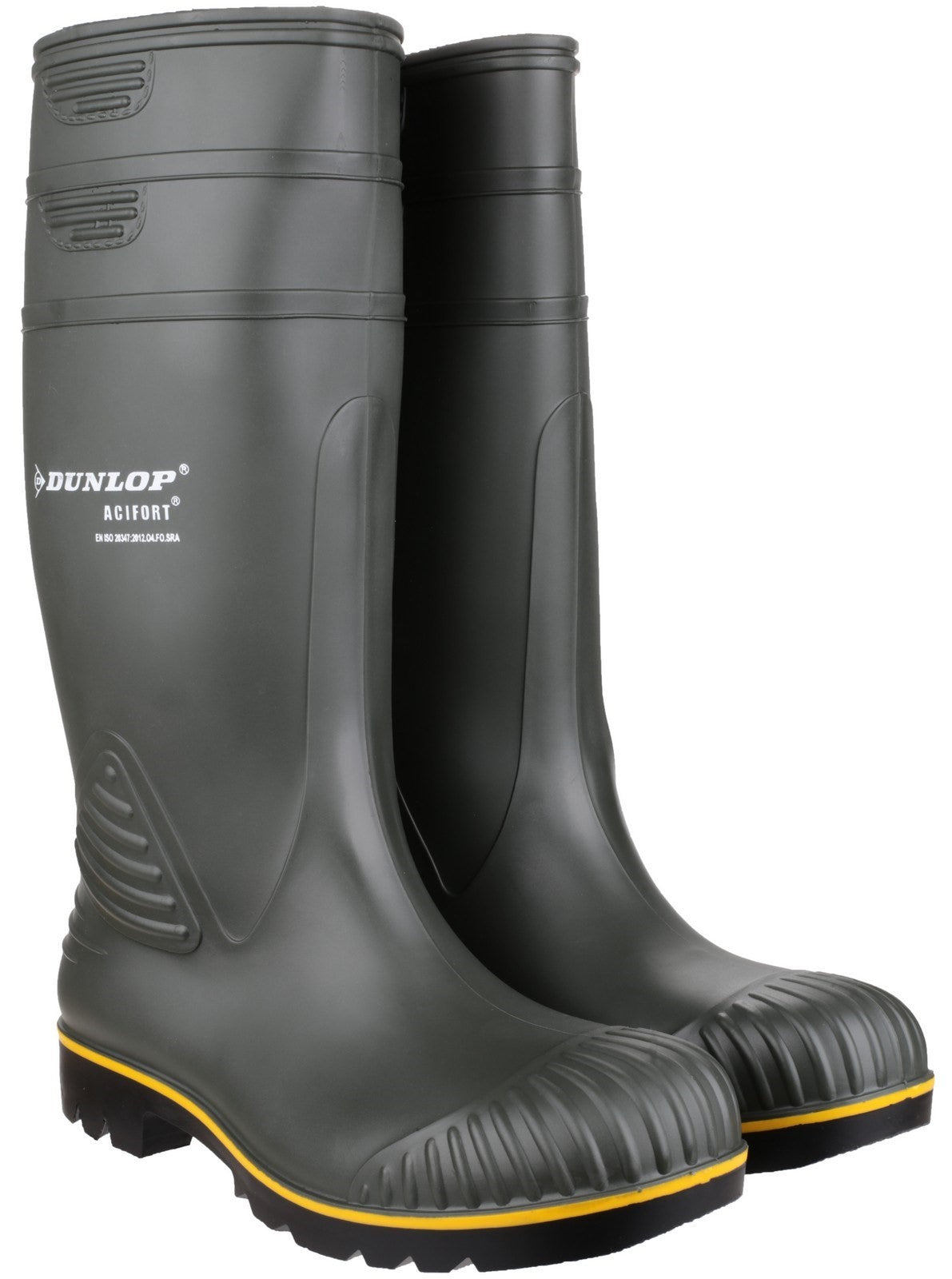 Dunlop Acifort Heavy Duty Non Safety Wellington Boots Dunlop