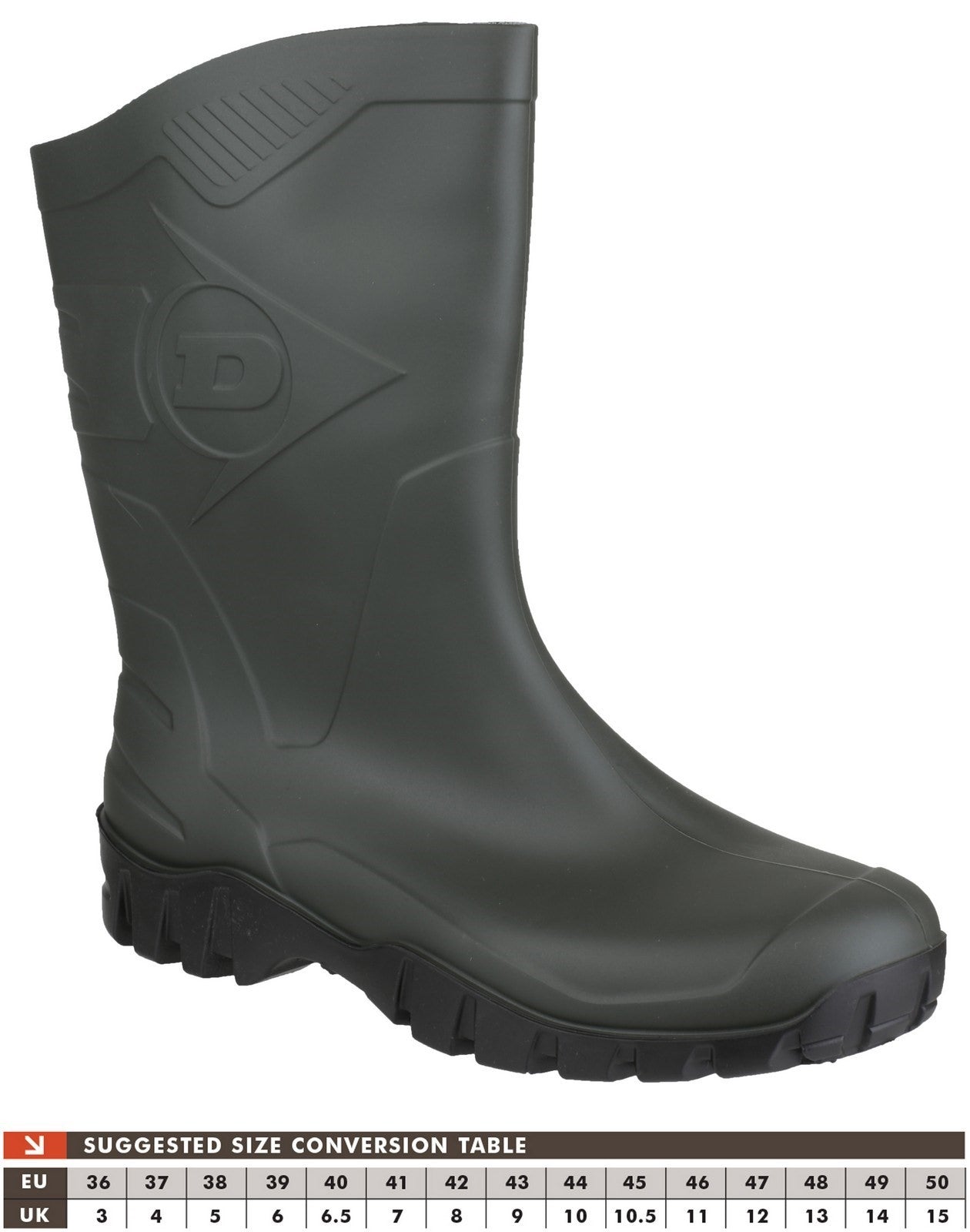 Dunlop Dee Mid-Calf Wellington Boots Dunlop